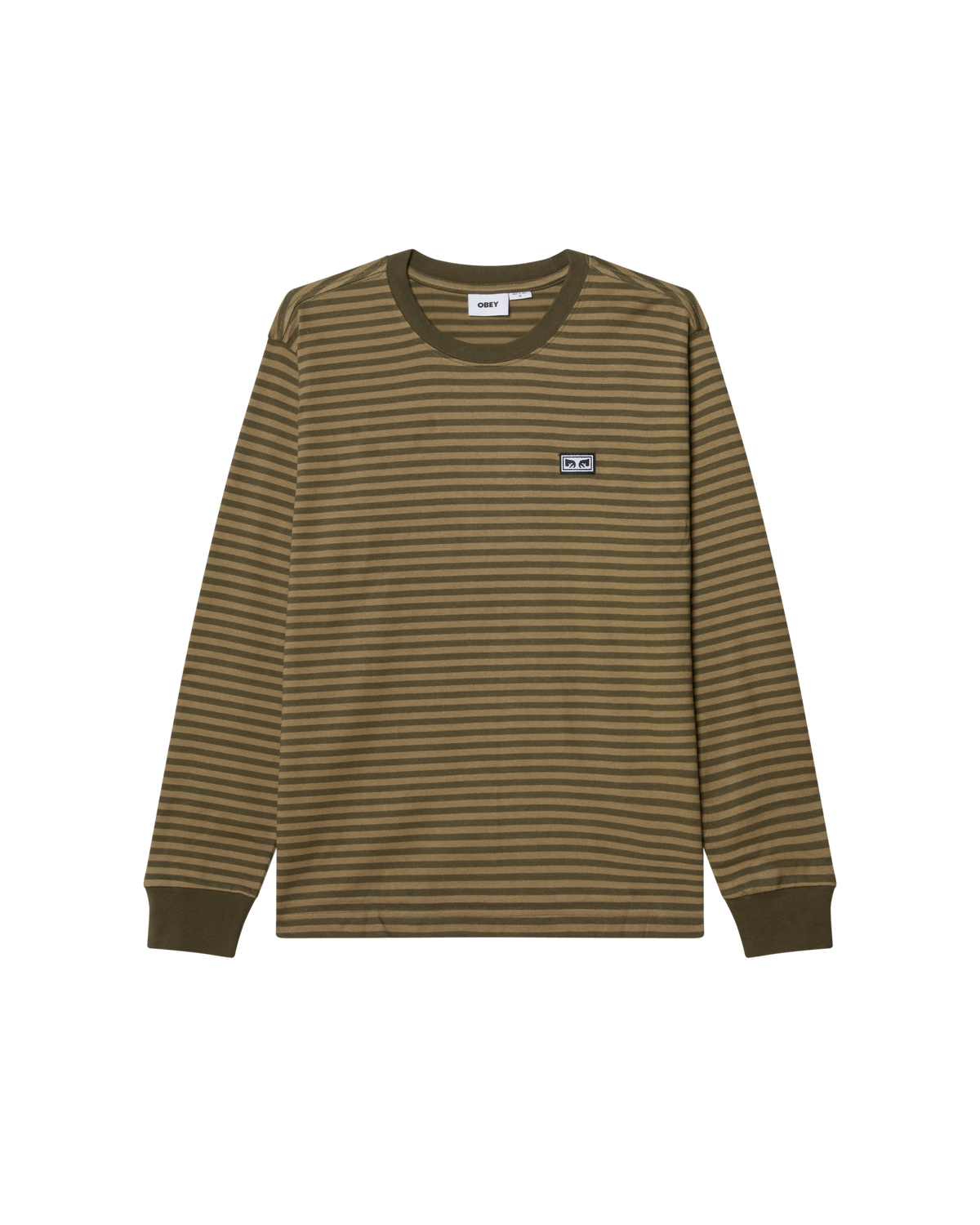 EST. WORKS EYES LS STRIP SHIRT