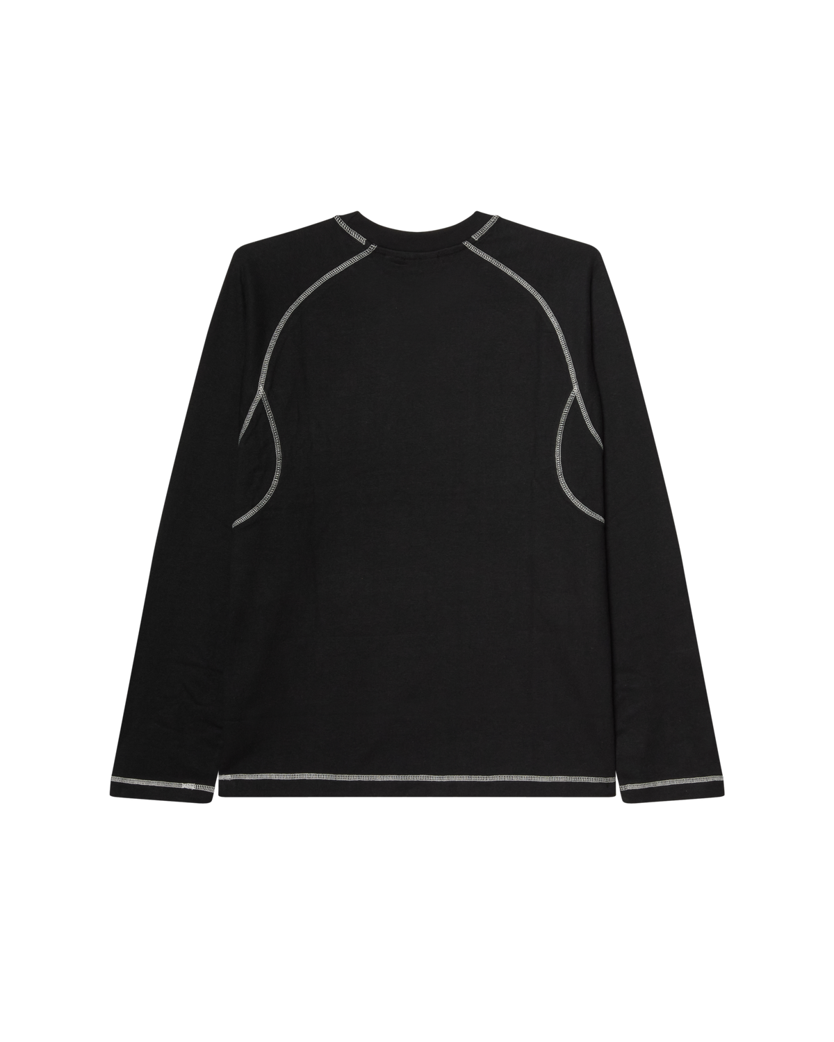 AARON CONTRAST STITCH LS SHIRT