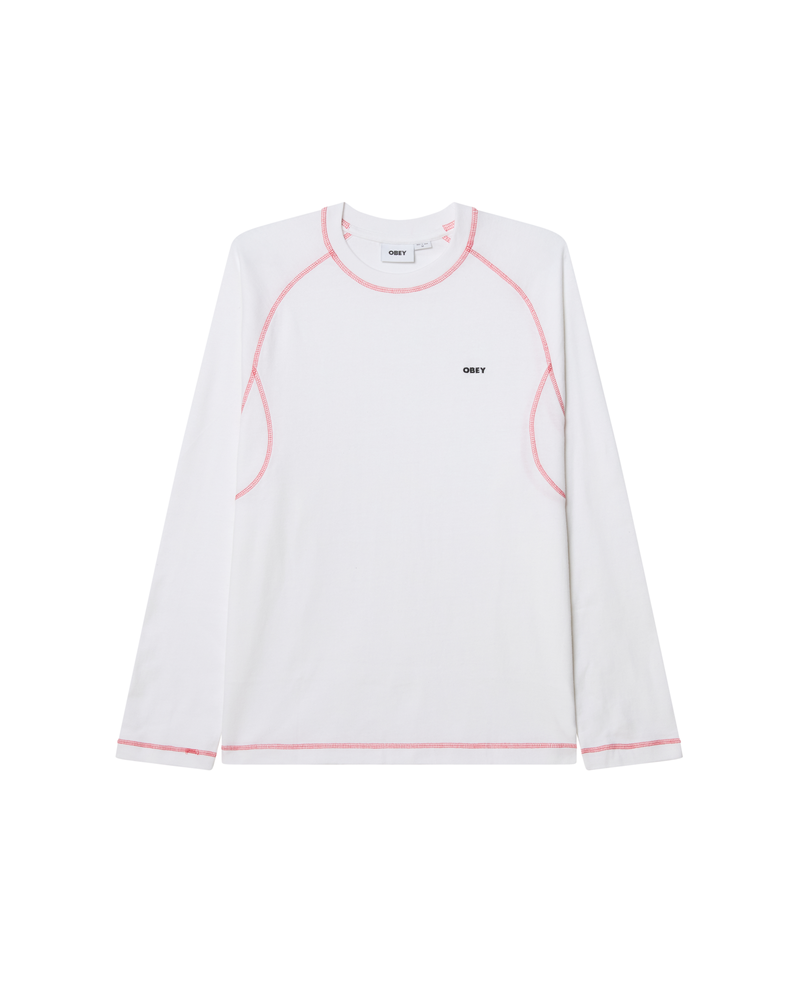 AARON CONTRAST STITCH LS SHIRT