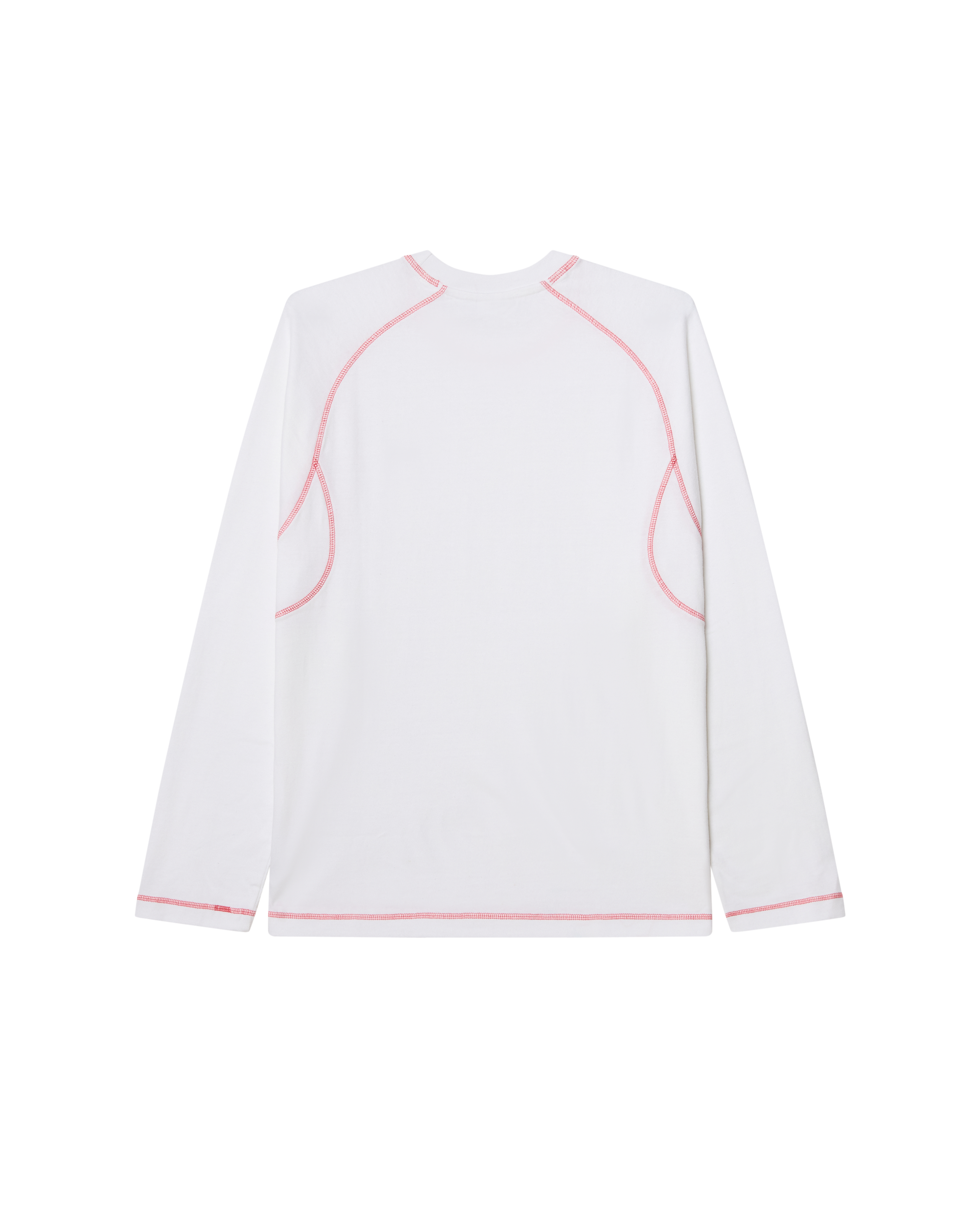 AARON CONTRAST STITCH LS SHIRT