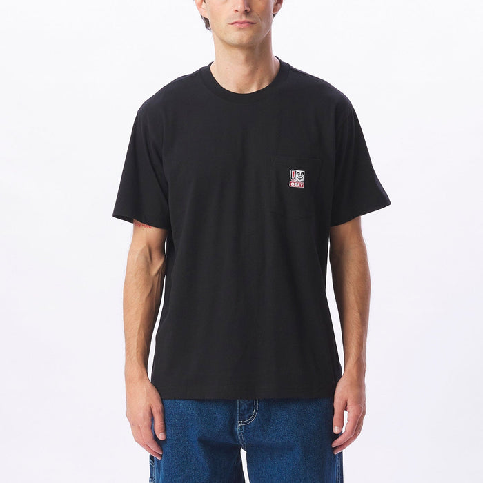 POINT POCKET T-SHIRT BLACK