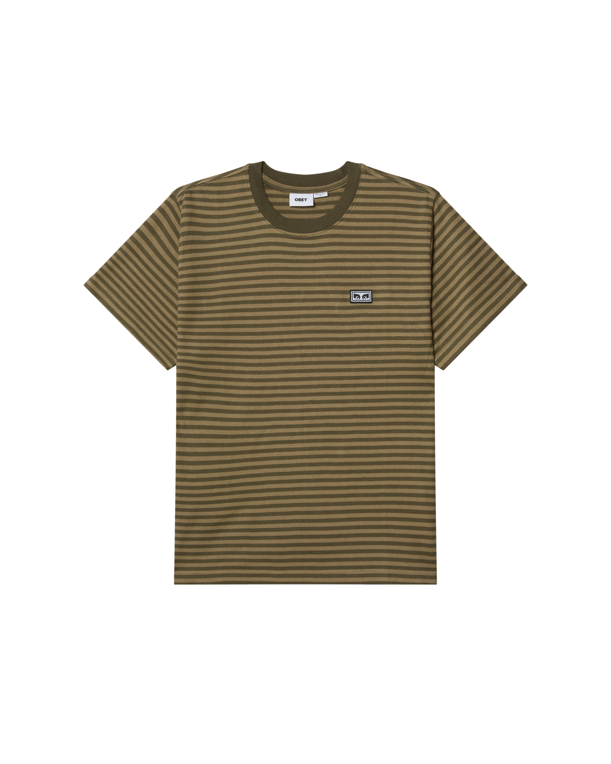 EST. WORKS EYES STRIPE T-SHIRT