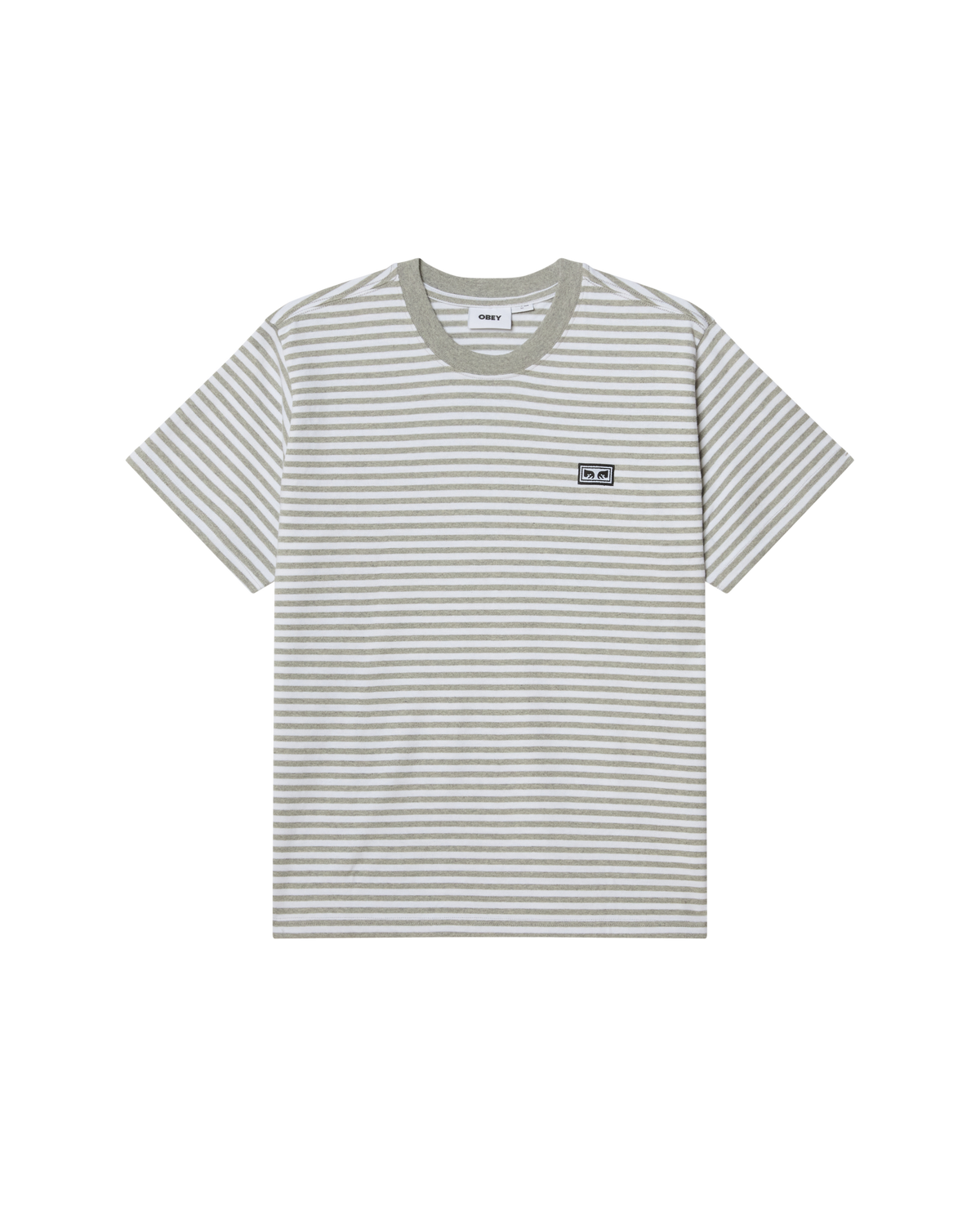 EST. WORKS EYES STRIPE T-SHIRT
