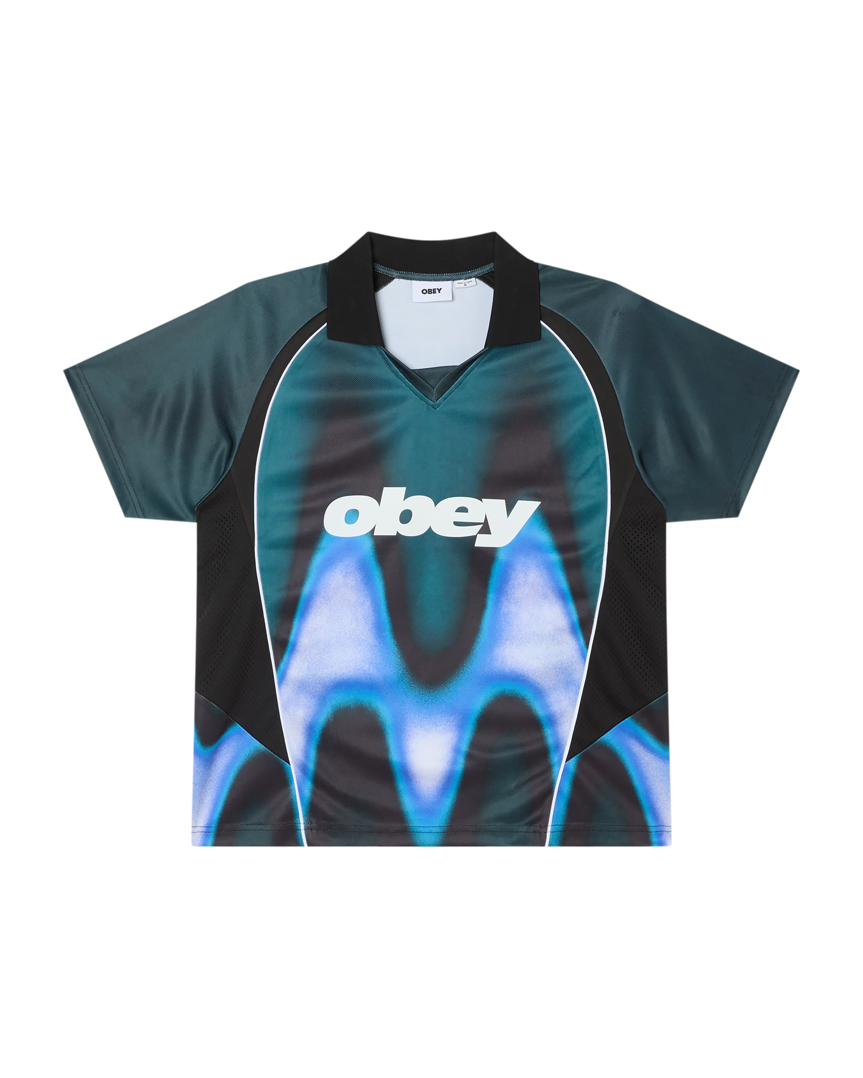 BLURRED SOCCER JERSEY – OBEY CLOTHING EU BLURRED SOCCER JERSEY – OBEY CLOTHING EU