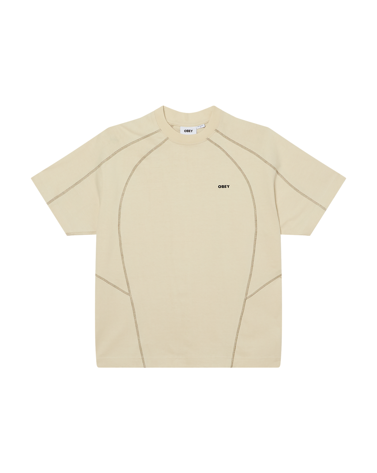 CONTRAST STITCH T-SHIRT (zoomed)