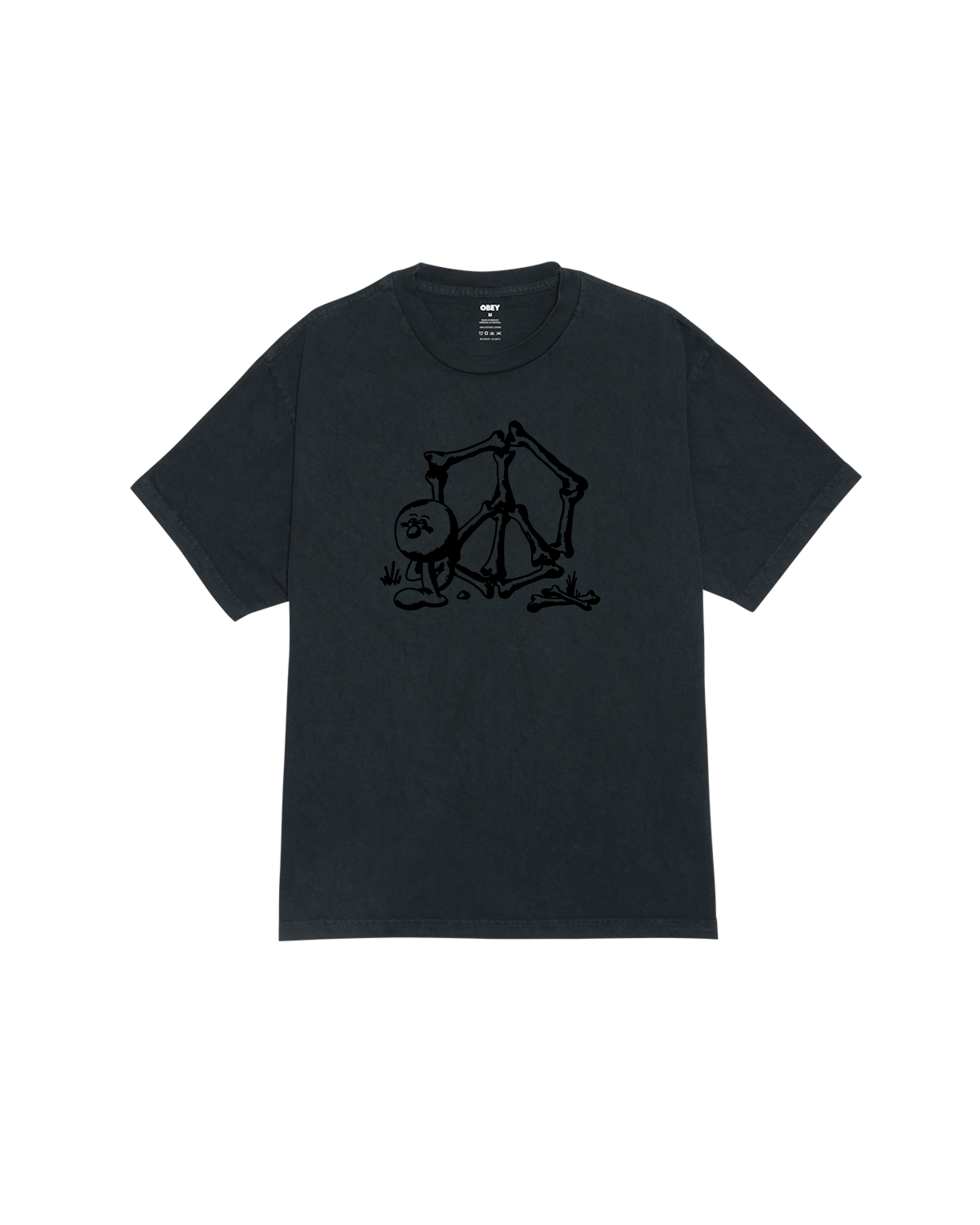 PEACE & NOISE PIGMENT T-SHIRT (zoomed)