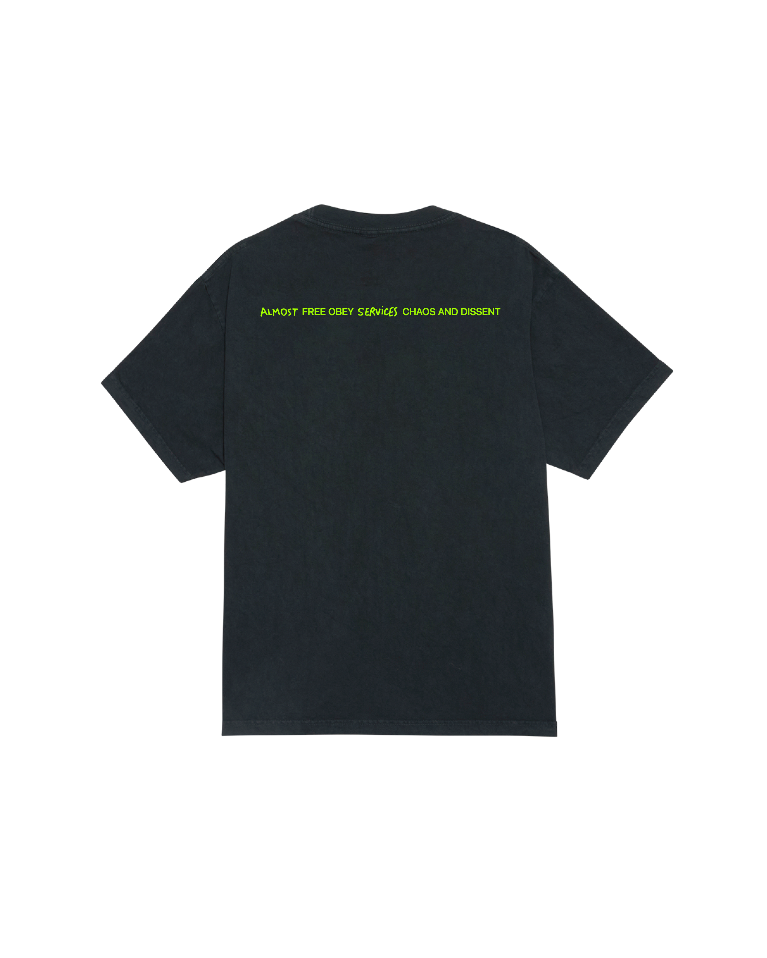 PEACE & NOISE PIGMENT T-SHIRT (zoomed)
