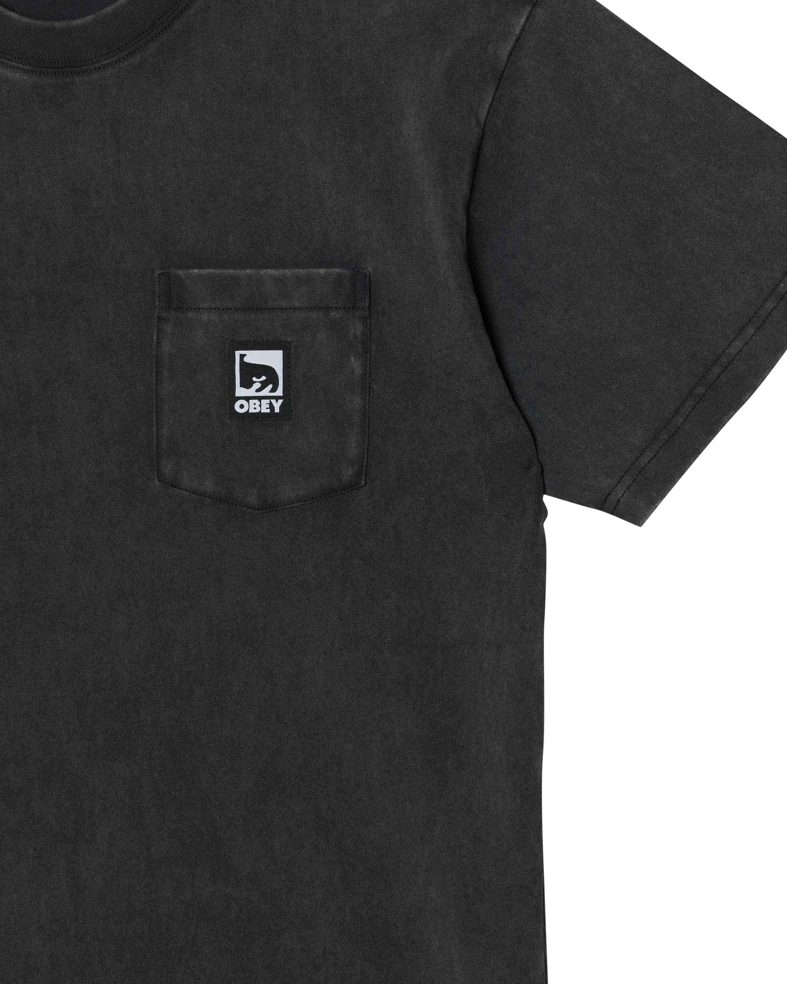 obey-post-pocket-t-shirt-dusty-black-limo (zoomed)