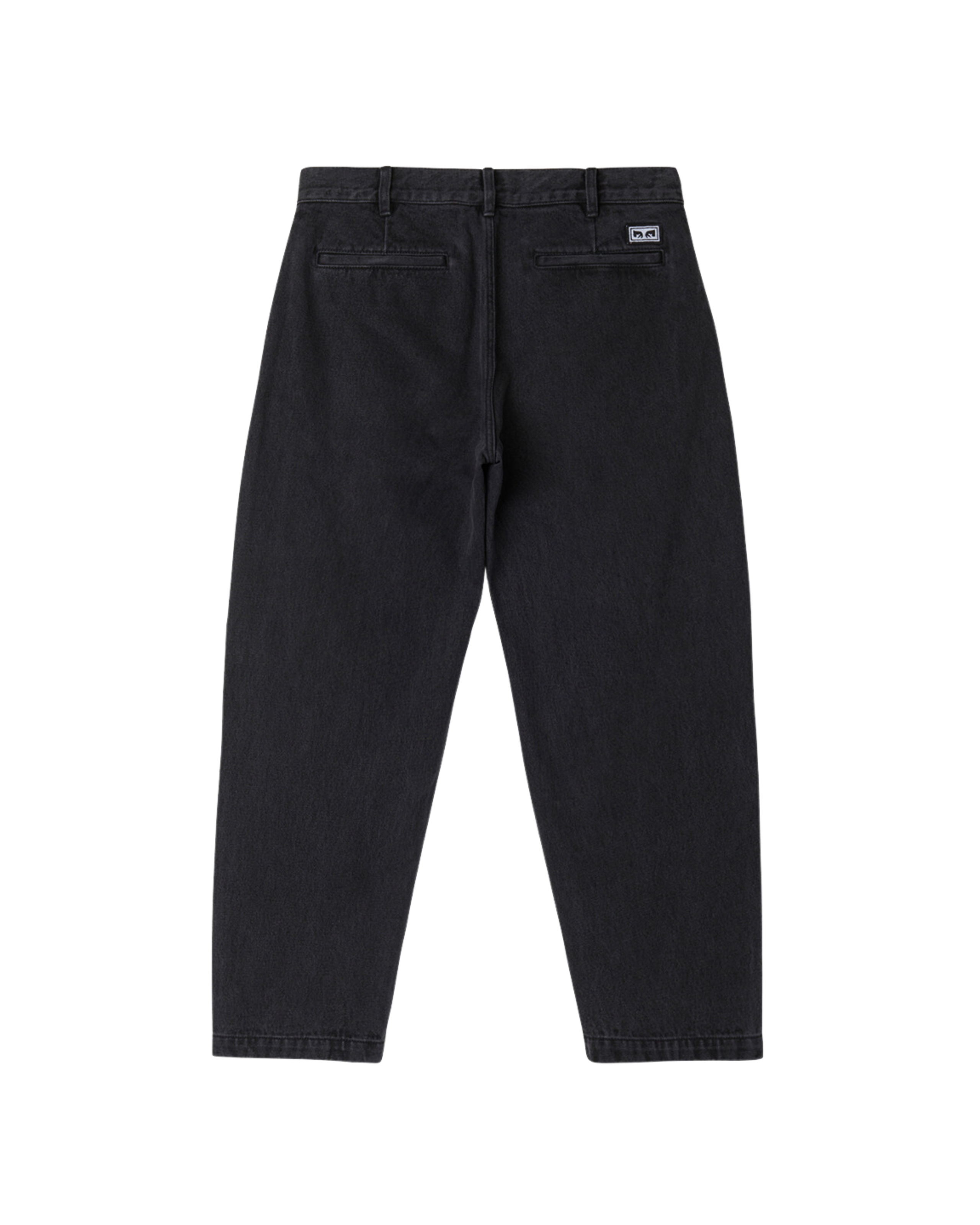 FUBAR PLEATED DENIM Faded Black (zoomed)