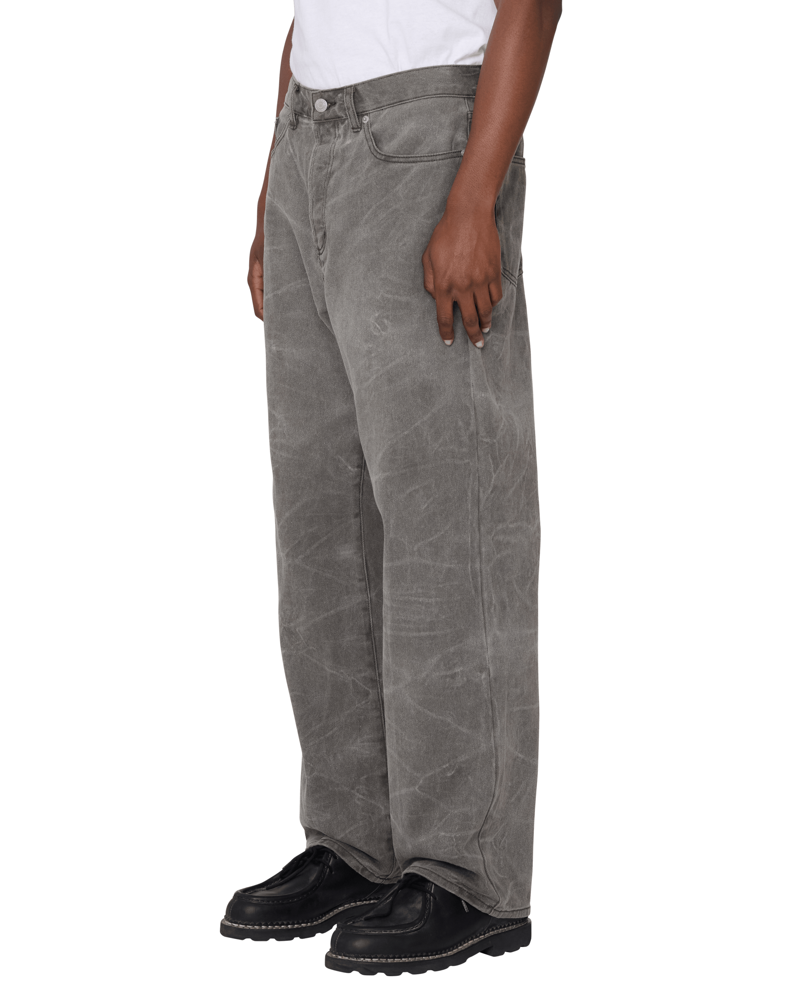 CLASSIC WRINKLE BAGGY DENIM (zoomed)