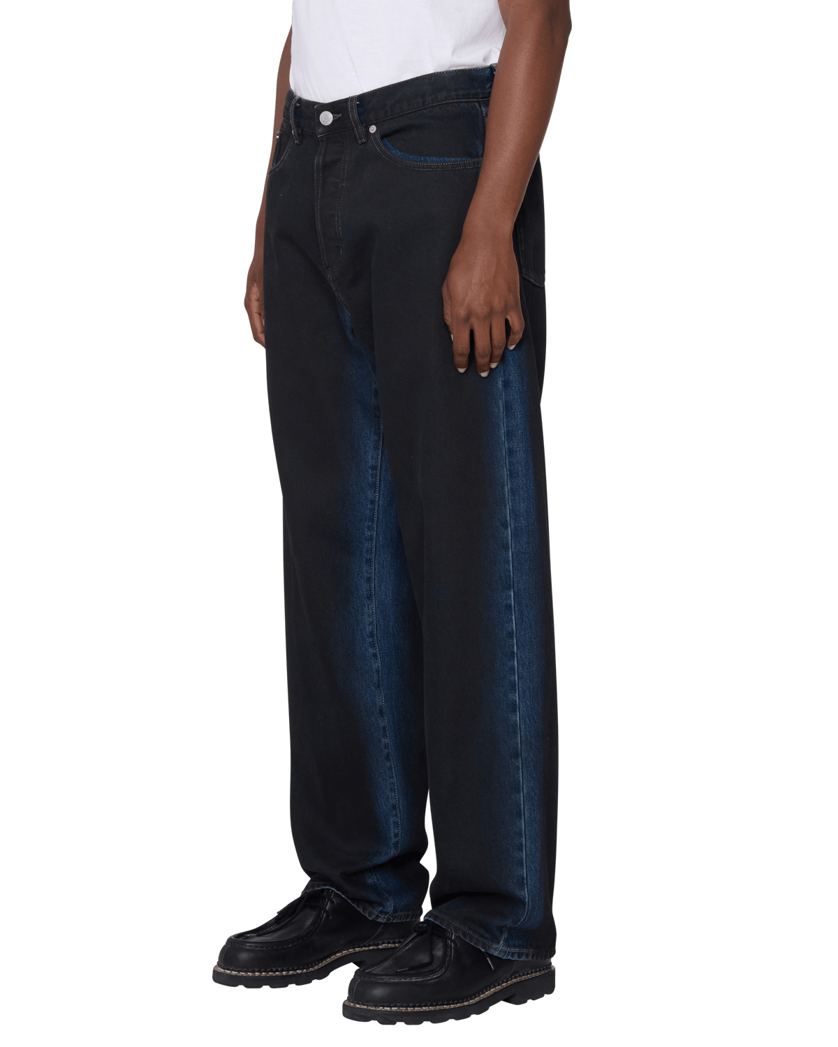 CLASSIC BAGGY SPRAY DENIM