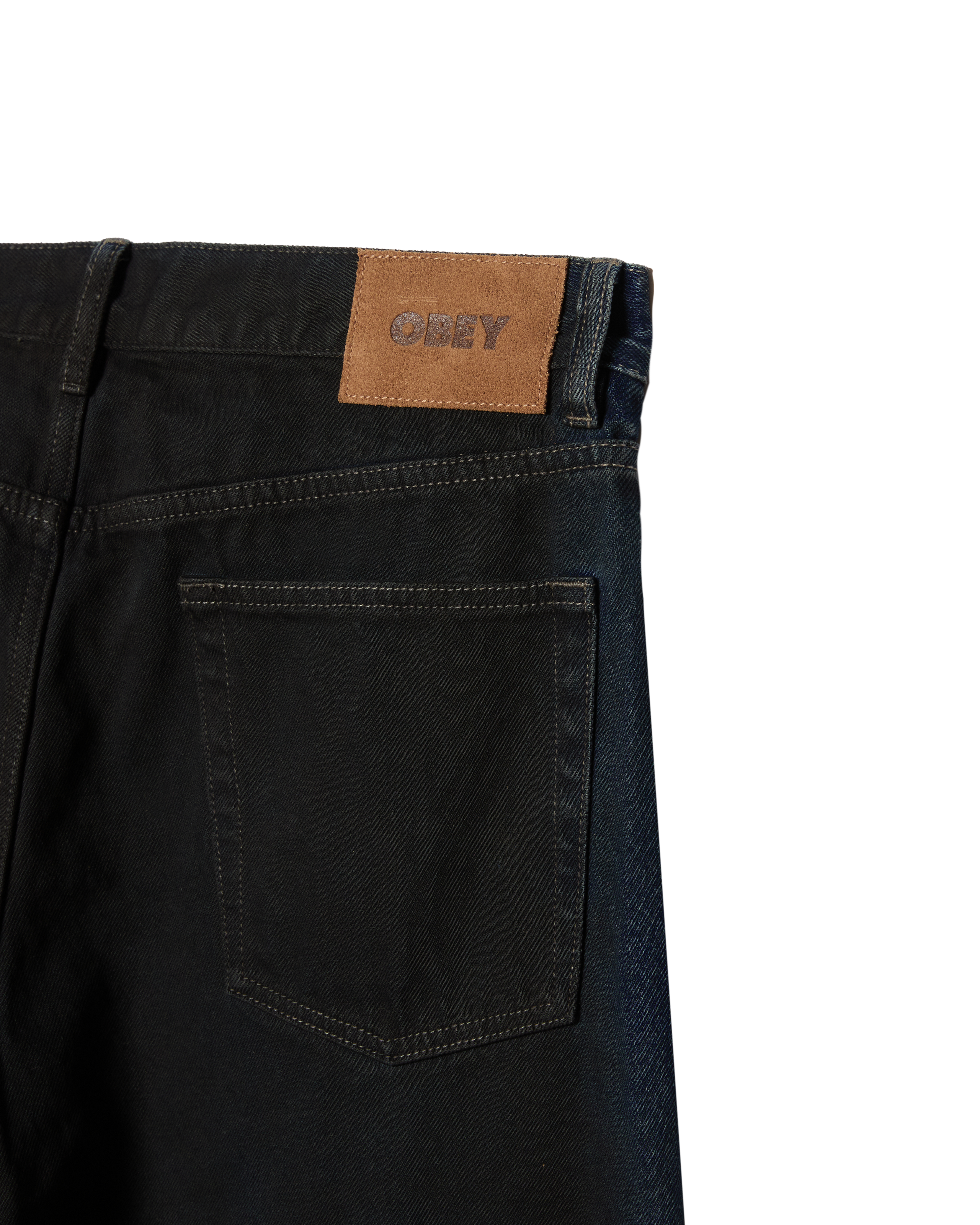 CLASSIC BAGGY SPRAY DENIM