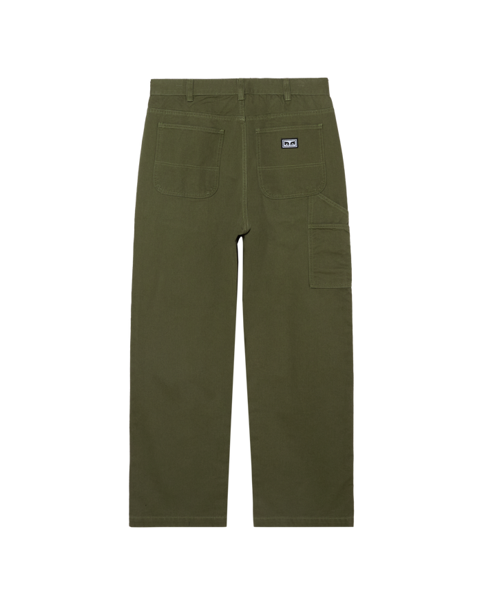 obey-hardwork-carpenter-pant-tea-leaf - alternate view