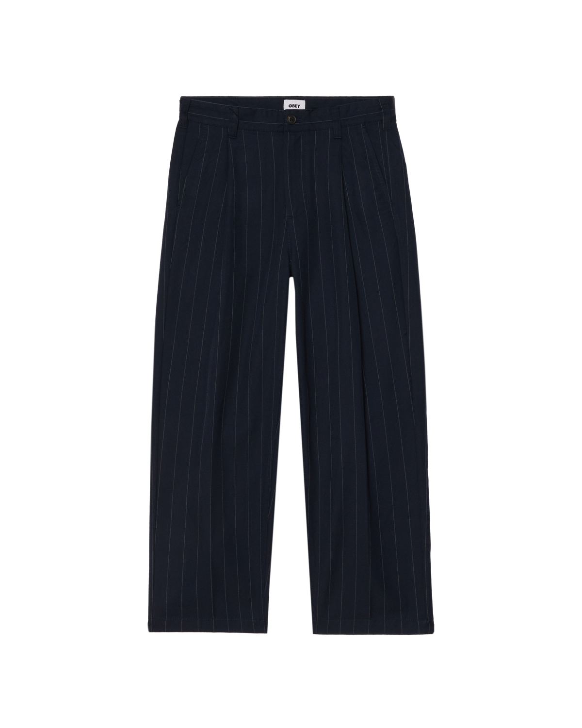 DEAN STRIPE PLEATED PANT