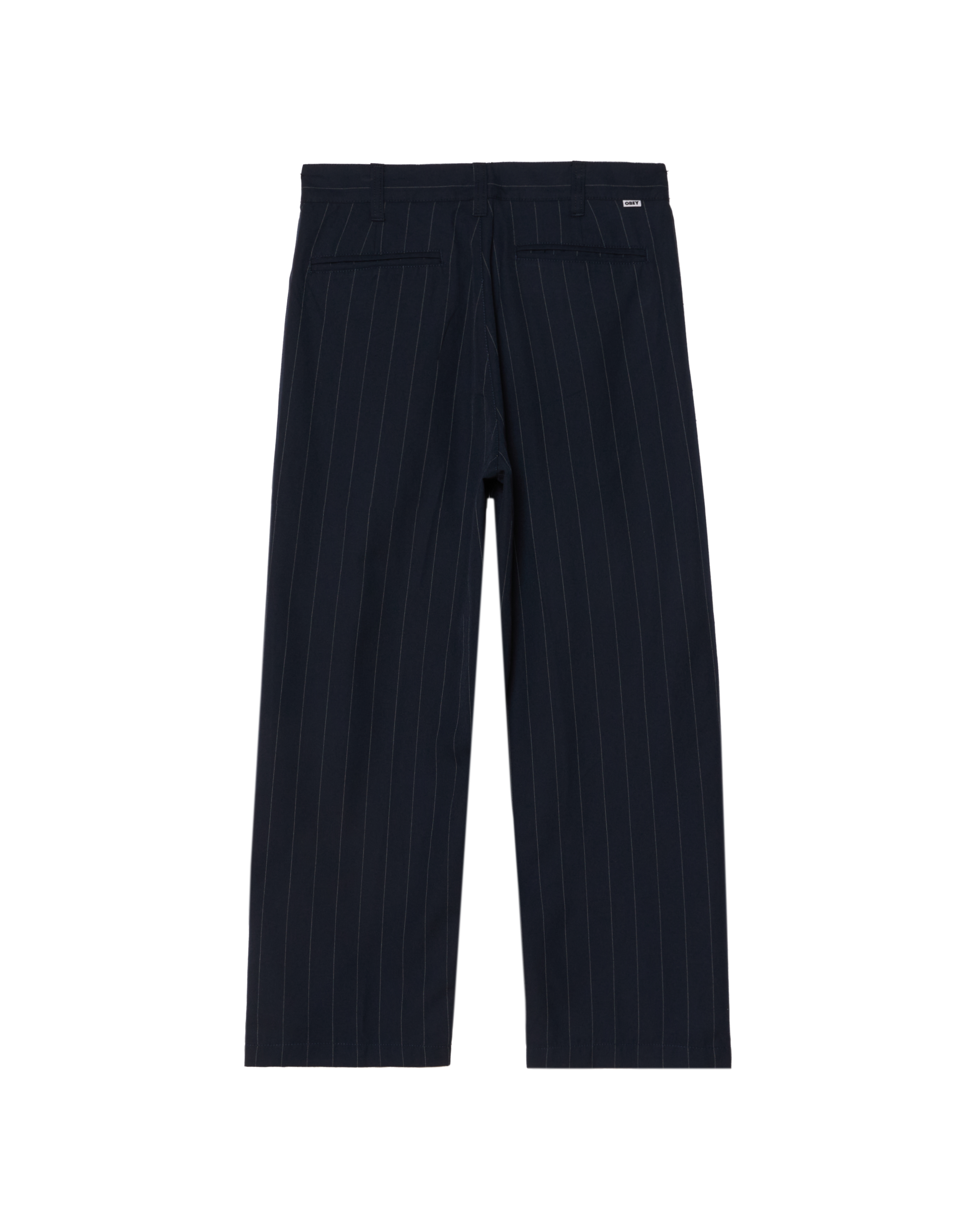 DEAN STRIPE PLEATED PANT (zoomed)