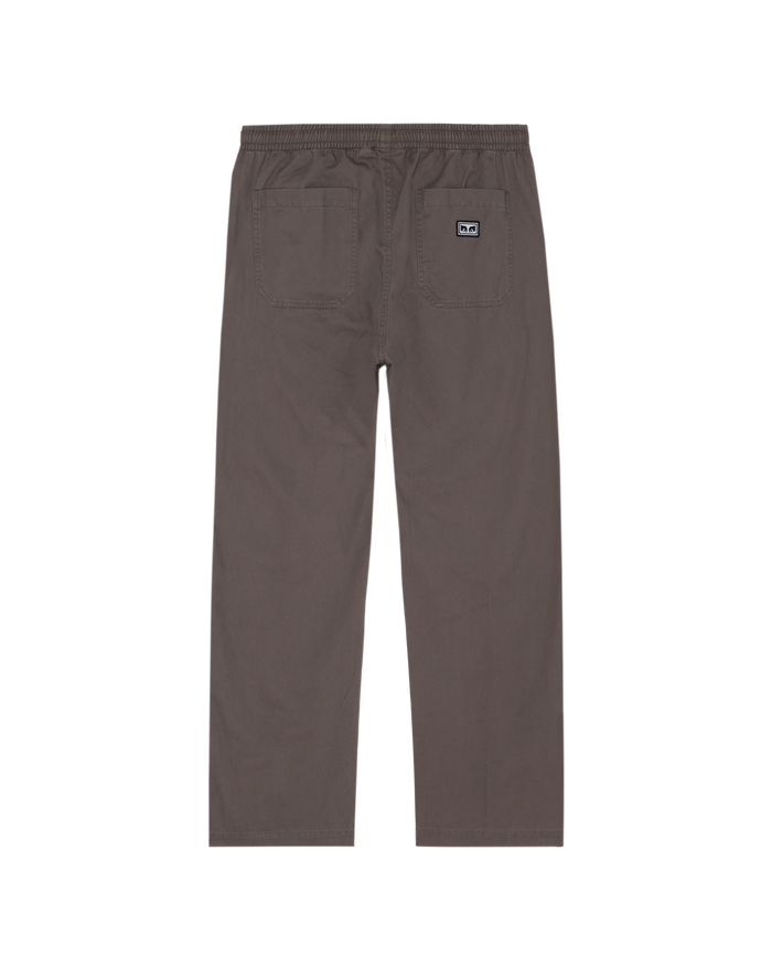 obey-theo-easy-pant-dark-gull-faded-wash - alternate view
