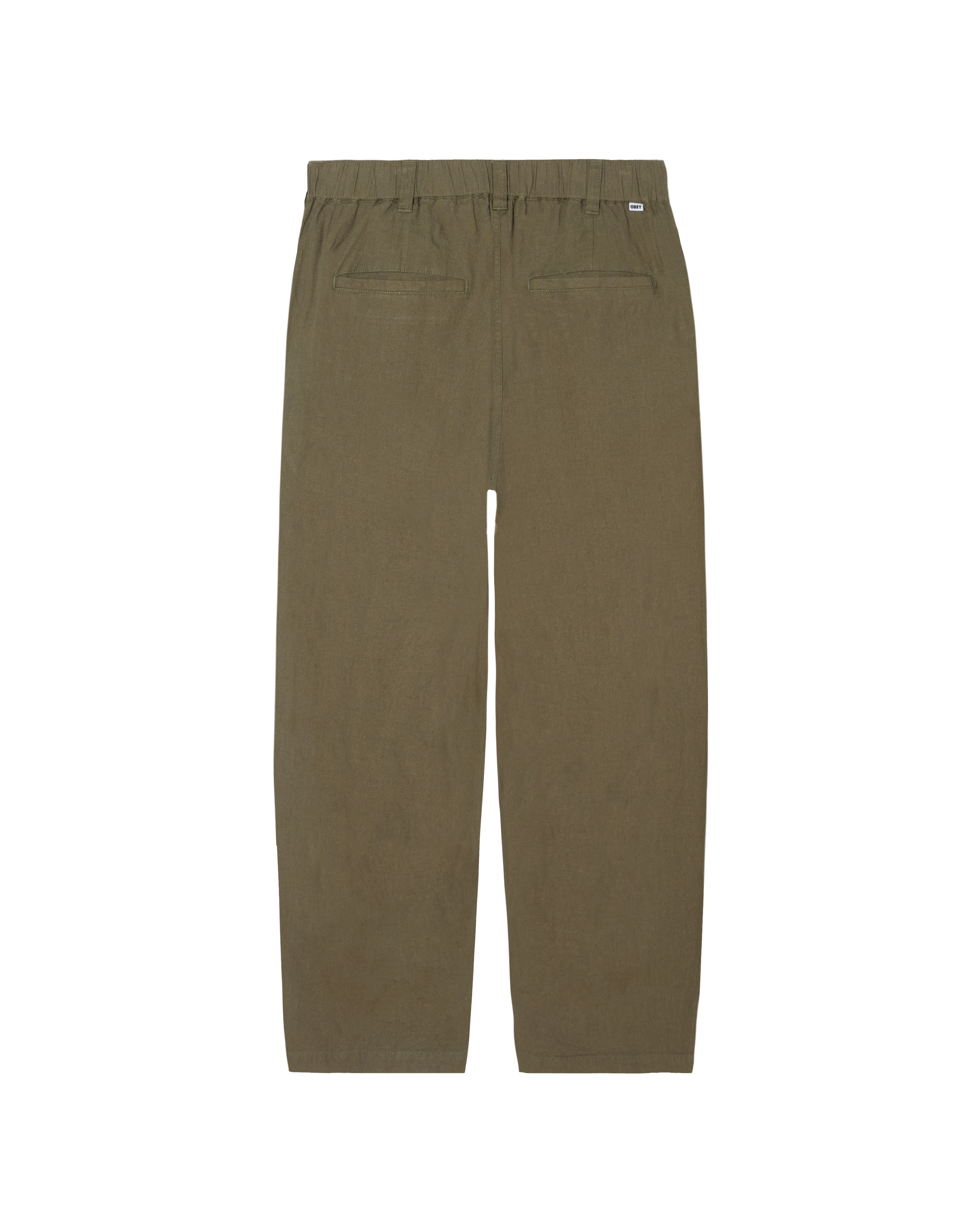 obey-foster-pleated-linen-pant-smokey-olive (zoomed)