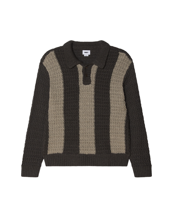 TEXTURED RUGBY POLO