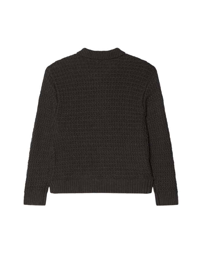 TEXTURED RUGBY POLO