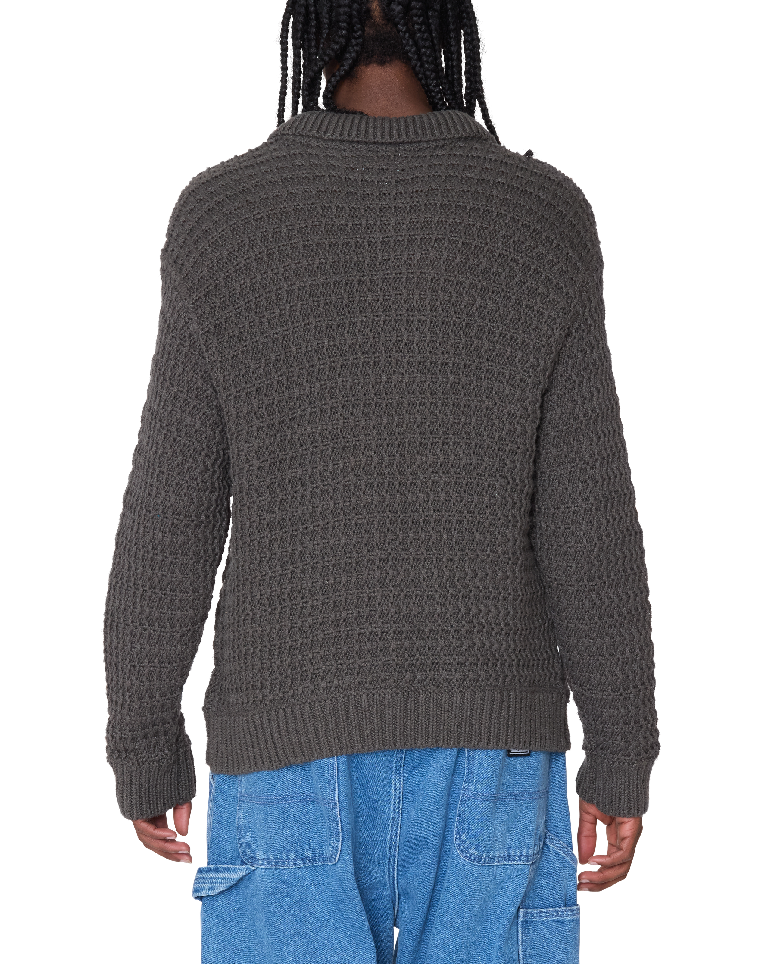 TEXTURED RUGBY POLO