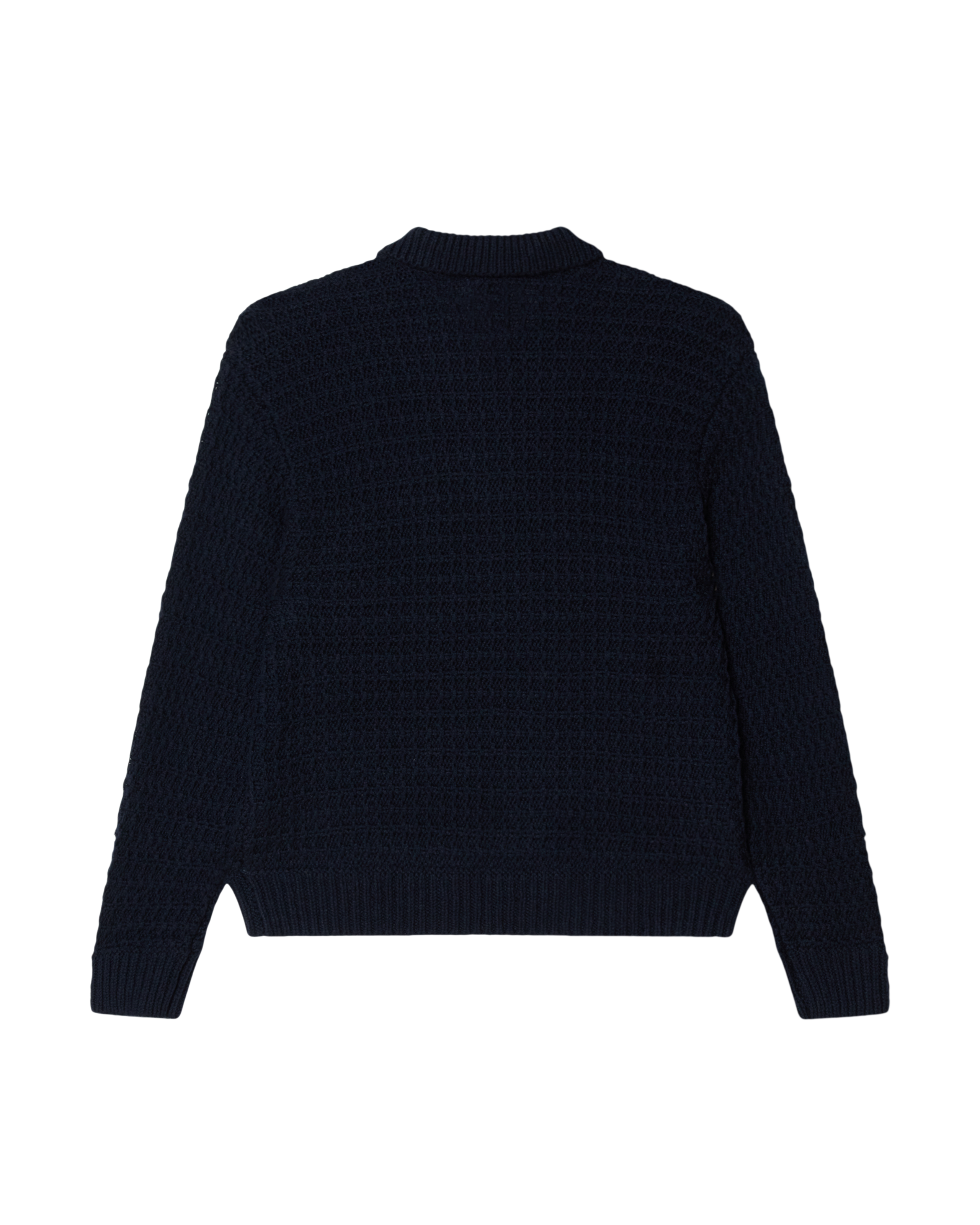 TEXTURED RUGBY POLO