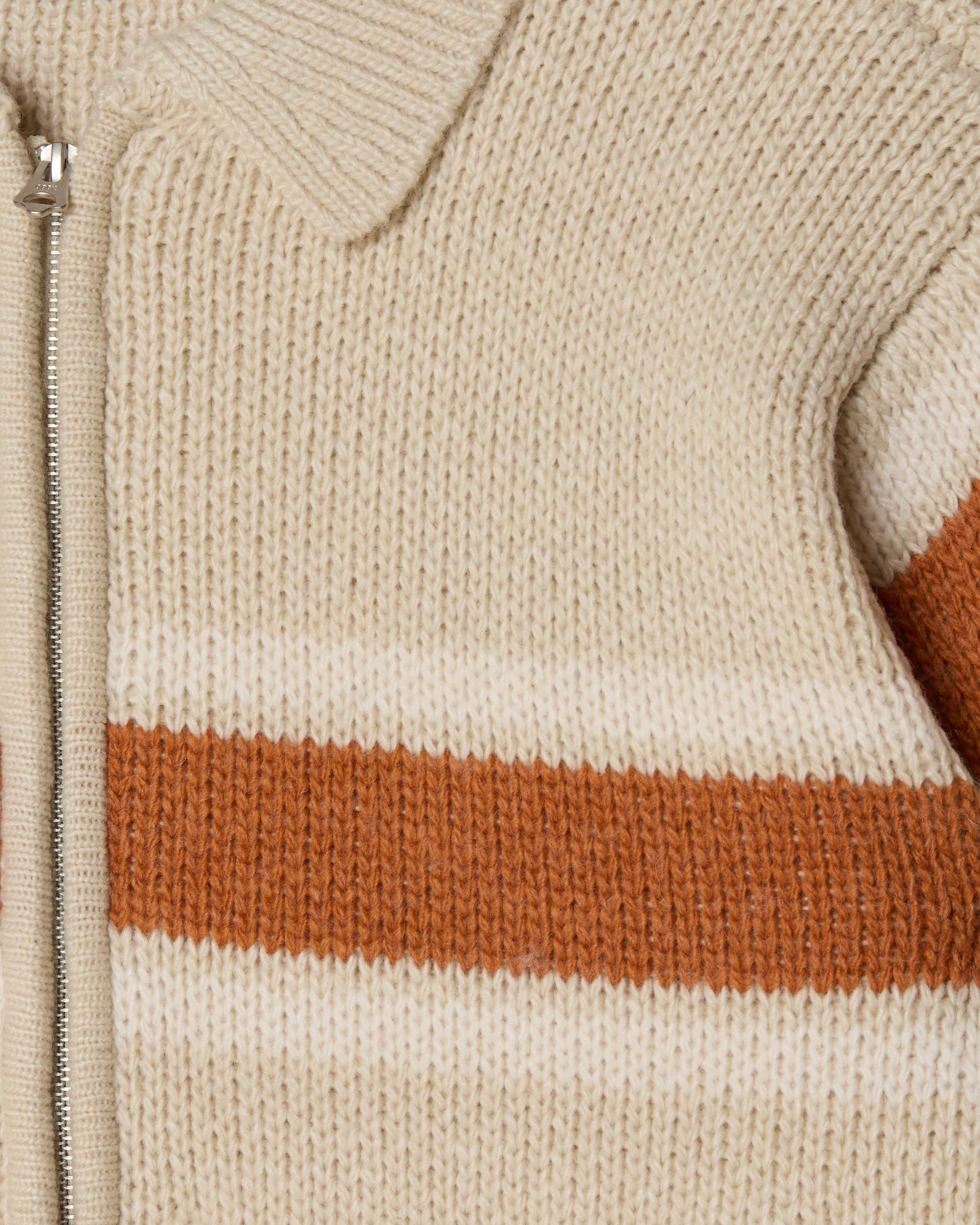 BERNARD ZIP UP SWEATER