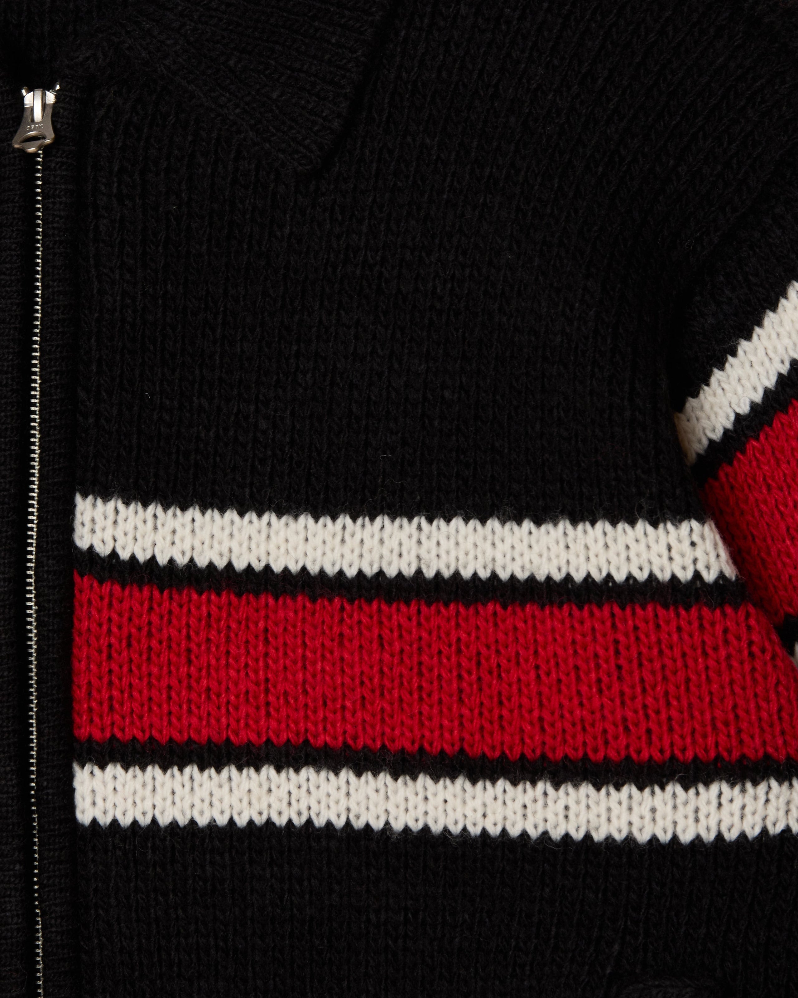 BERNARD ZIP UP SWEATER