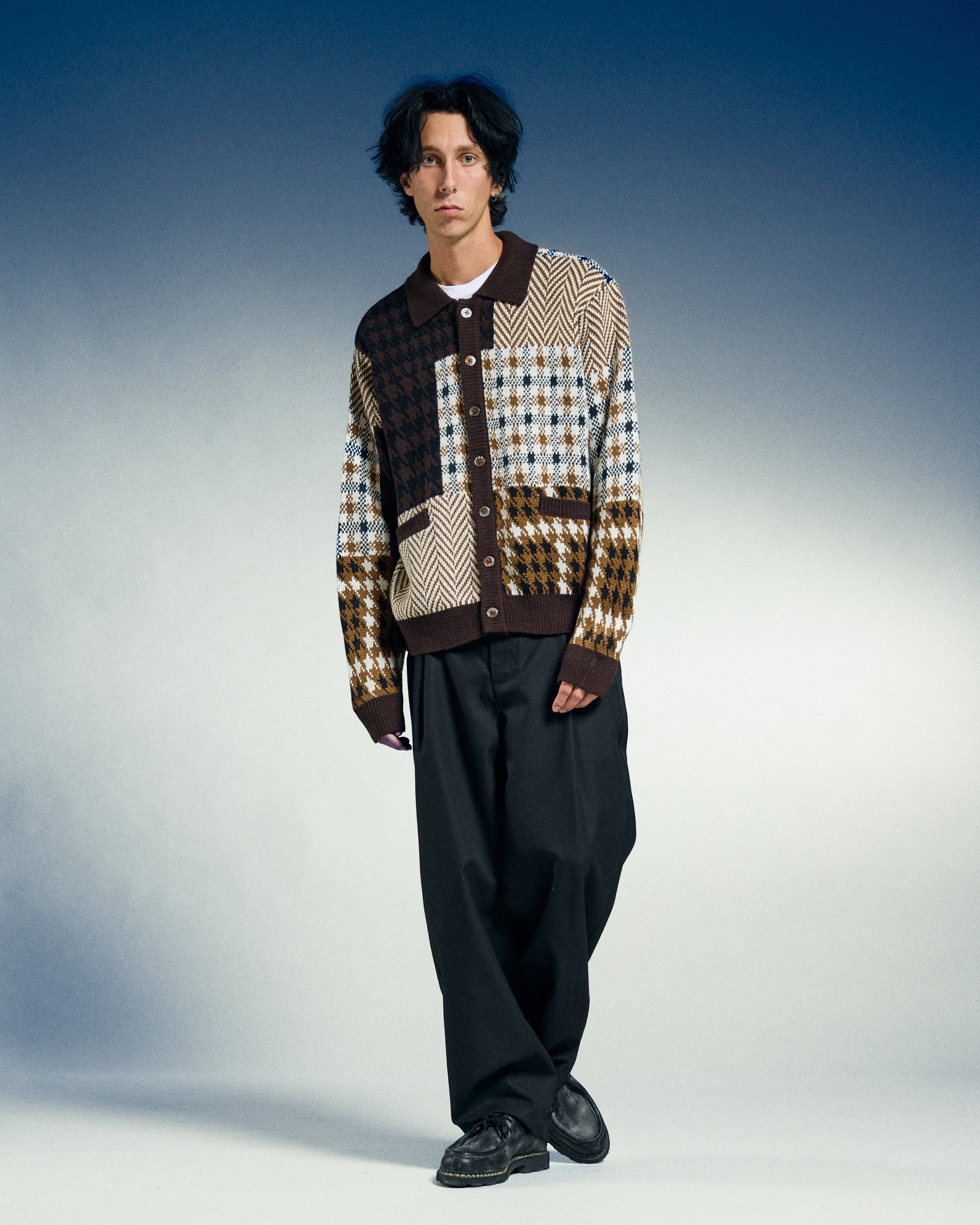 PATCHWORK CARDIGAN
