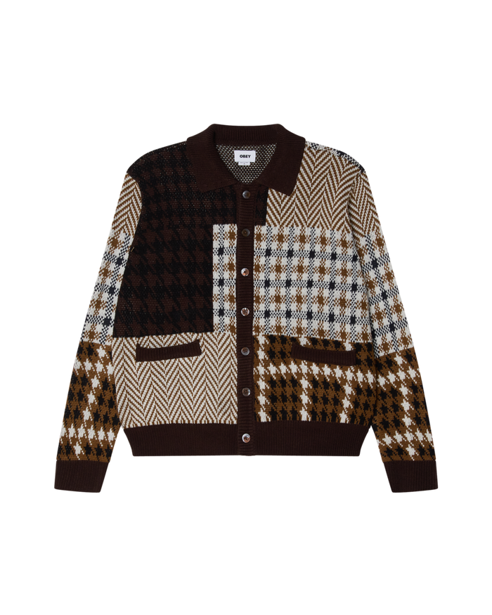 PATCHWORK CARDIGAN
