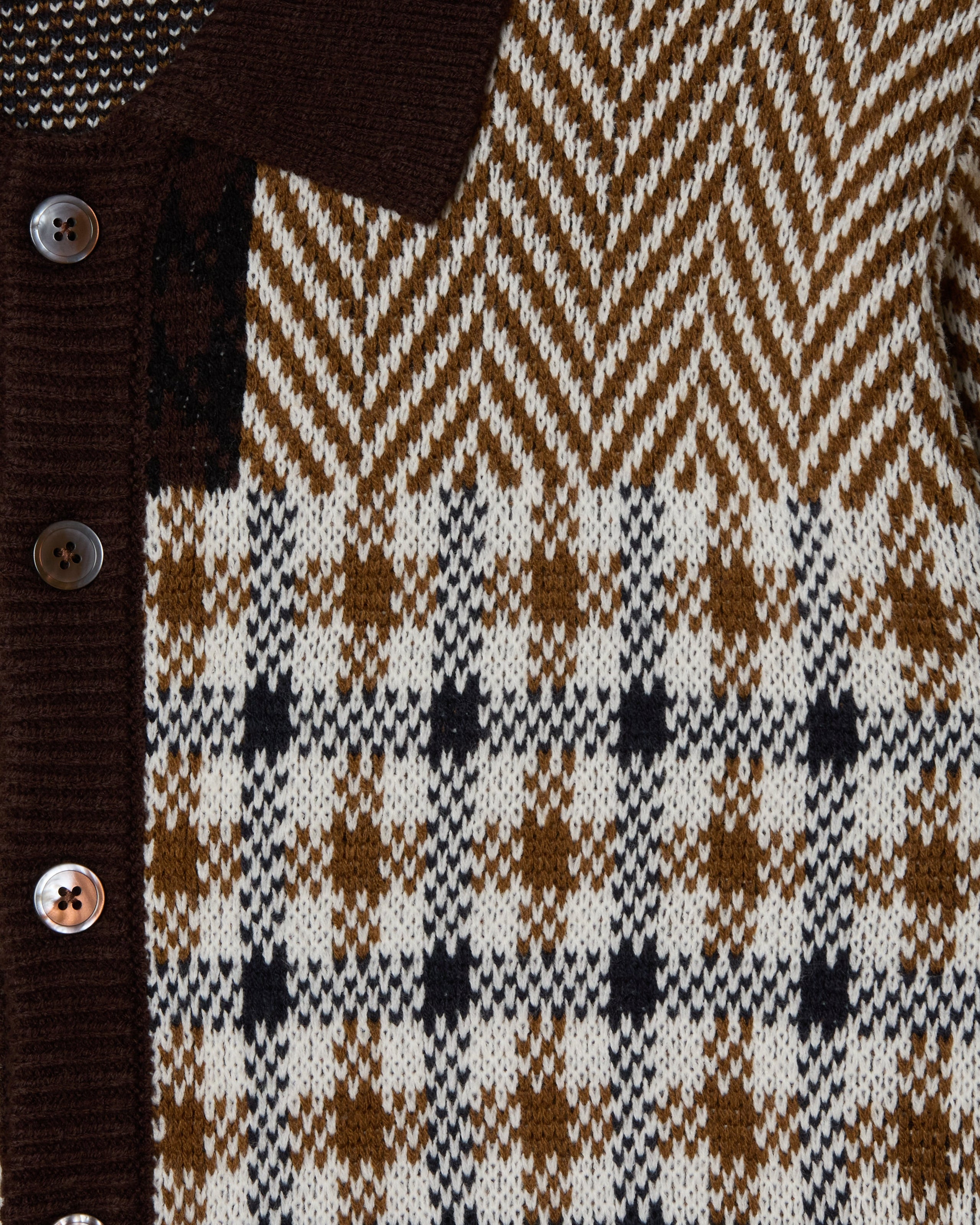 PATCHWORK CARDIGAN