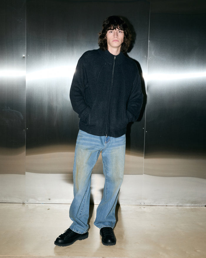 RYO ZIP UP CARDIGAN - alternate view