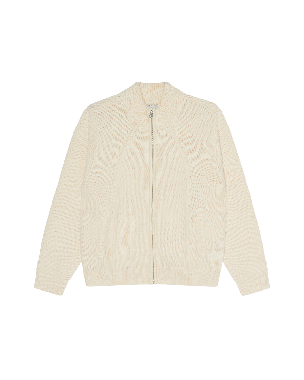 RYO ZIP UP CARDIGAN (zoomed)