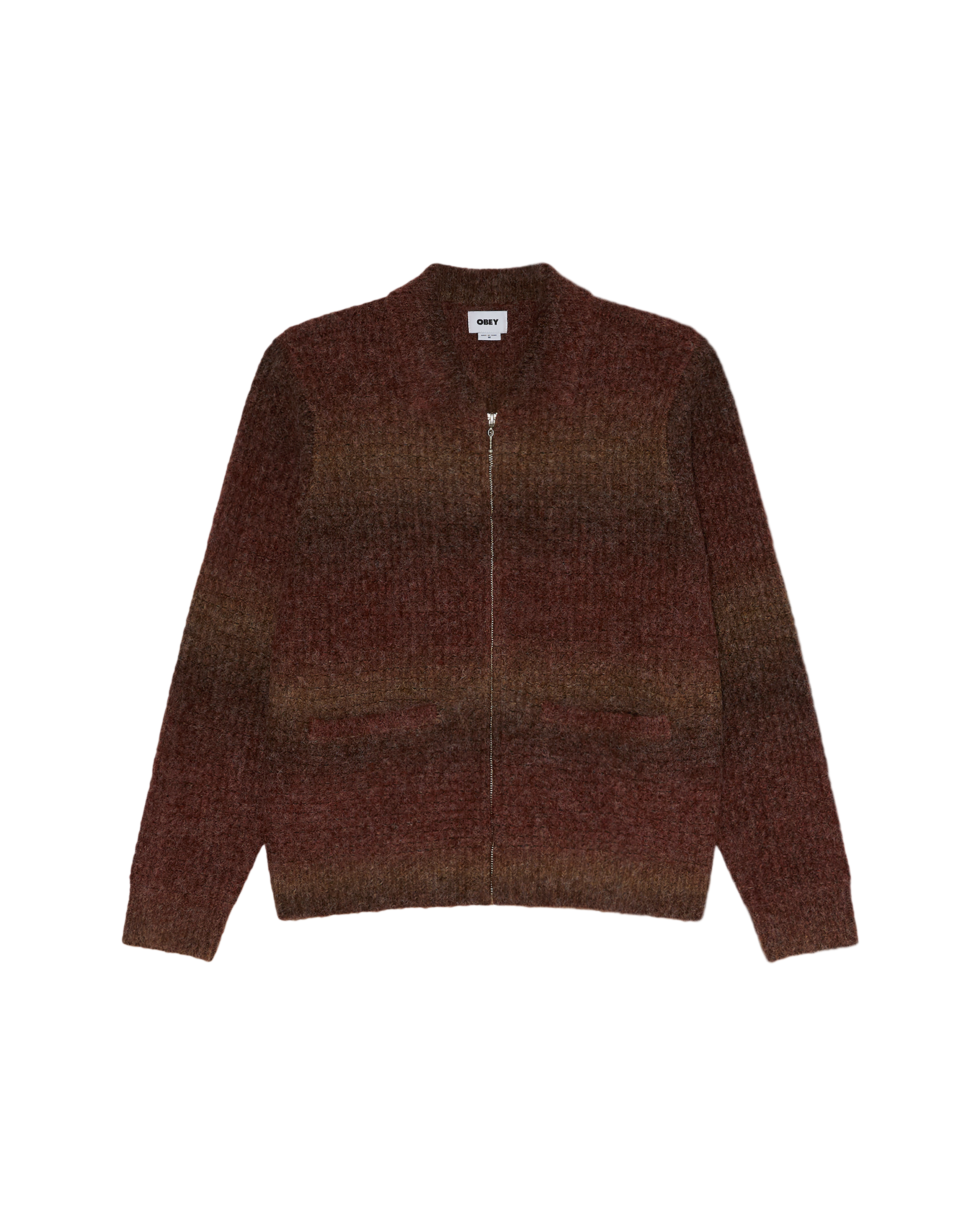 obey-anton-gradient-cardigan-brown-multi (zoomed)