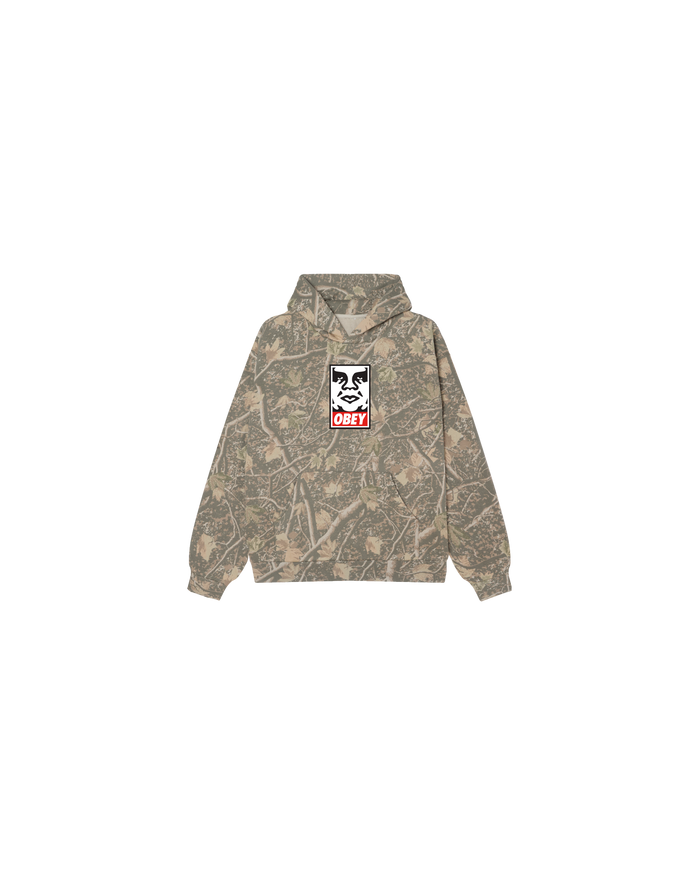 KIDS ICON FACE PULLOVER HOOD