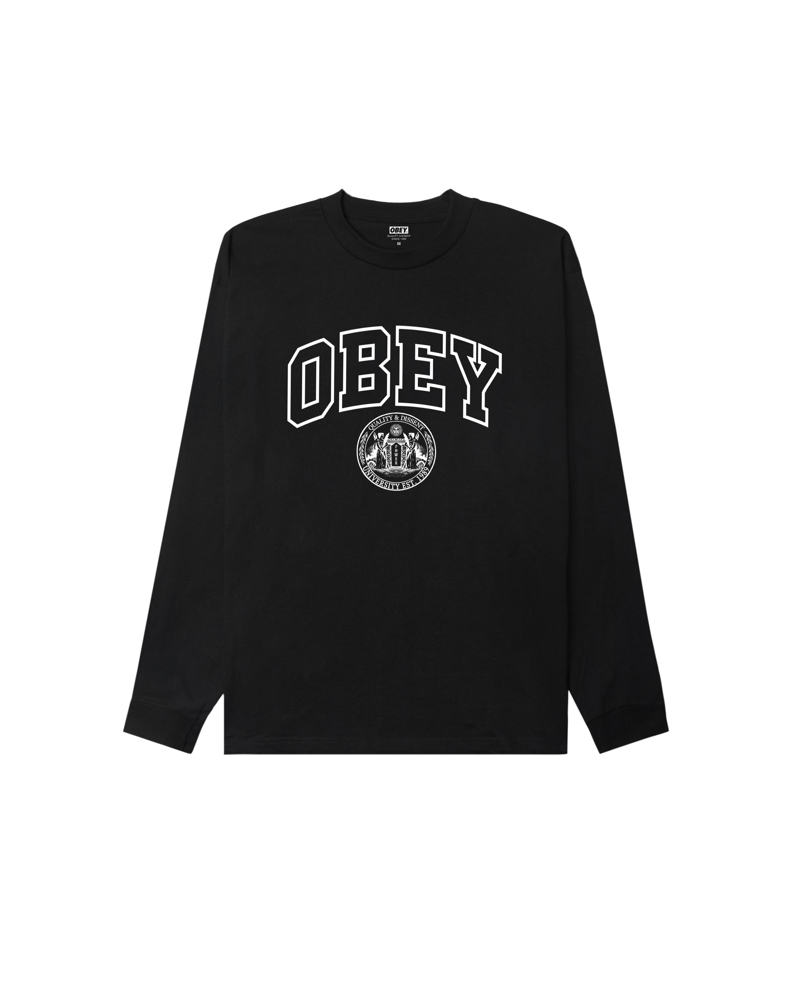 obey-university-classic-ls-t-shirt-black (zoomed)