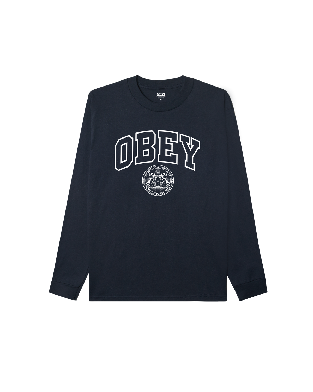 obey-university-classic-ls-t-shirt-navy