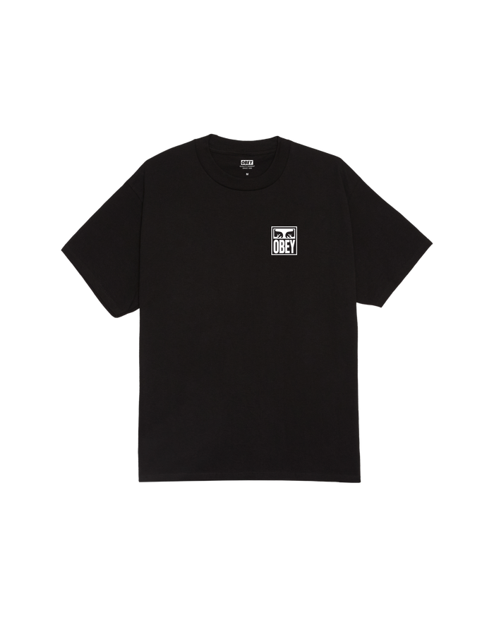 obey eyes icon ii classic t shirt black