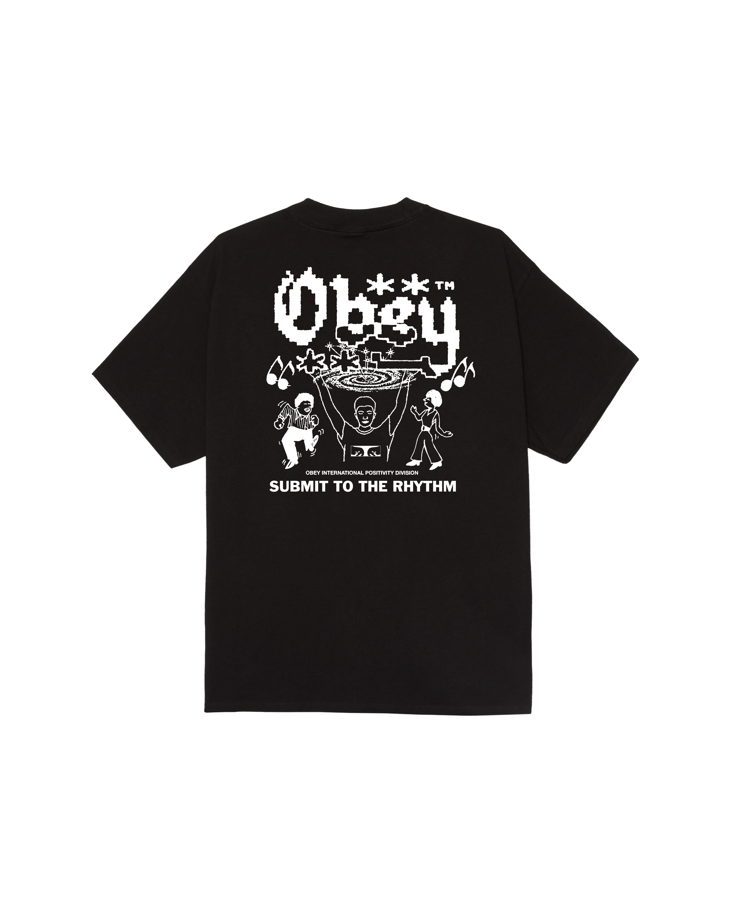 ◆OBEY◆オベイ SUBMIT TO THE RHYTHM CLASSIC Tシャツ SUBMIT TO THE RHYTHM CLASSIC T-SHIRT – OBEY CLOTHING