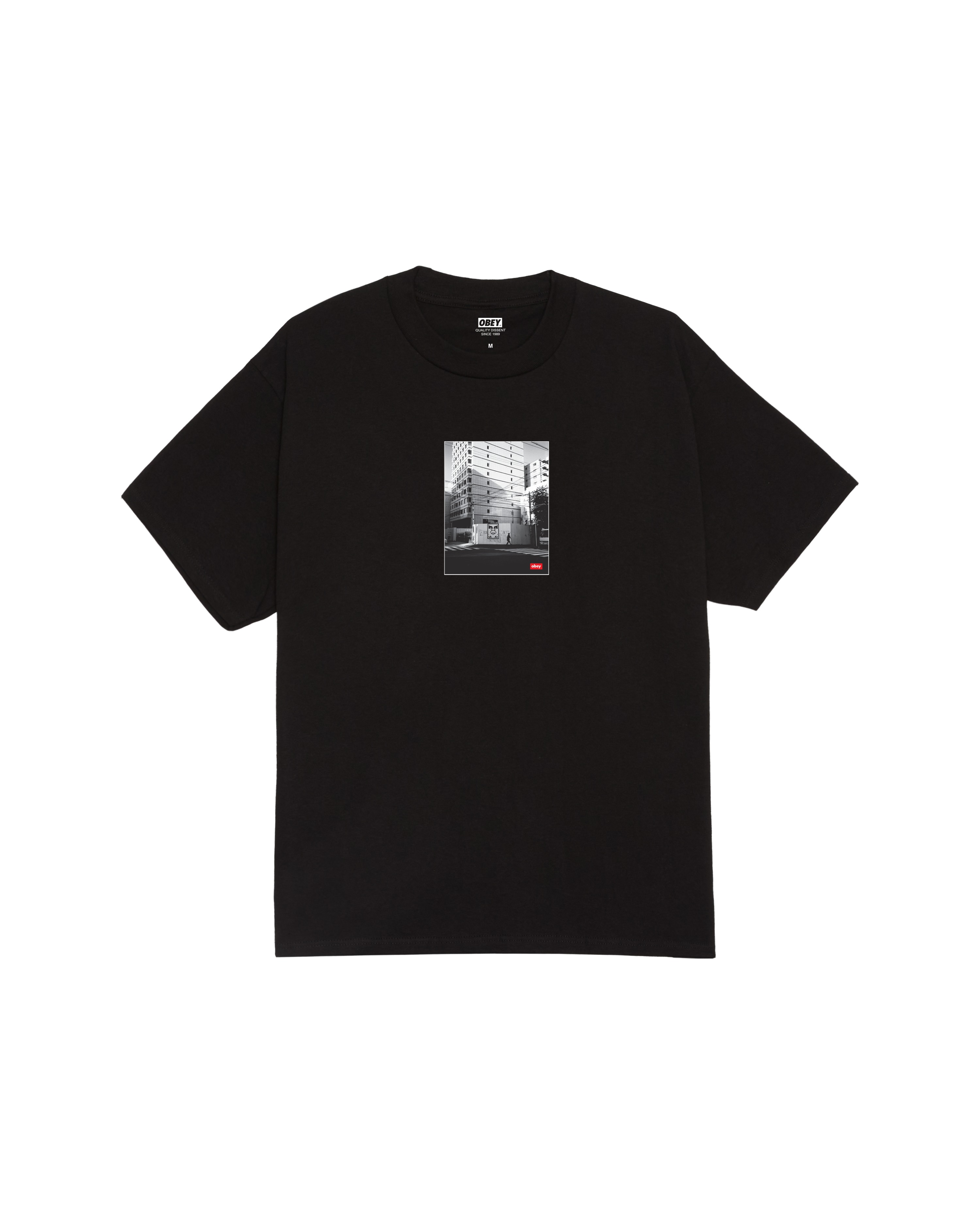 Tシャツ・カットソー Obey Bouquet Classic T-Shirt Black ART STUDIO FLOWERS CLASSIC T-SHIRT – OBEY CLOTHING EU