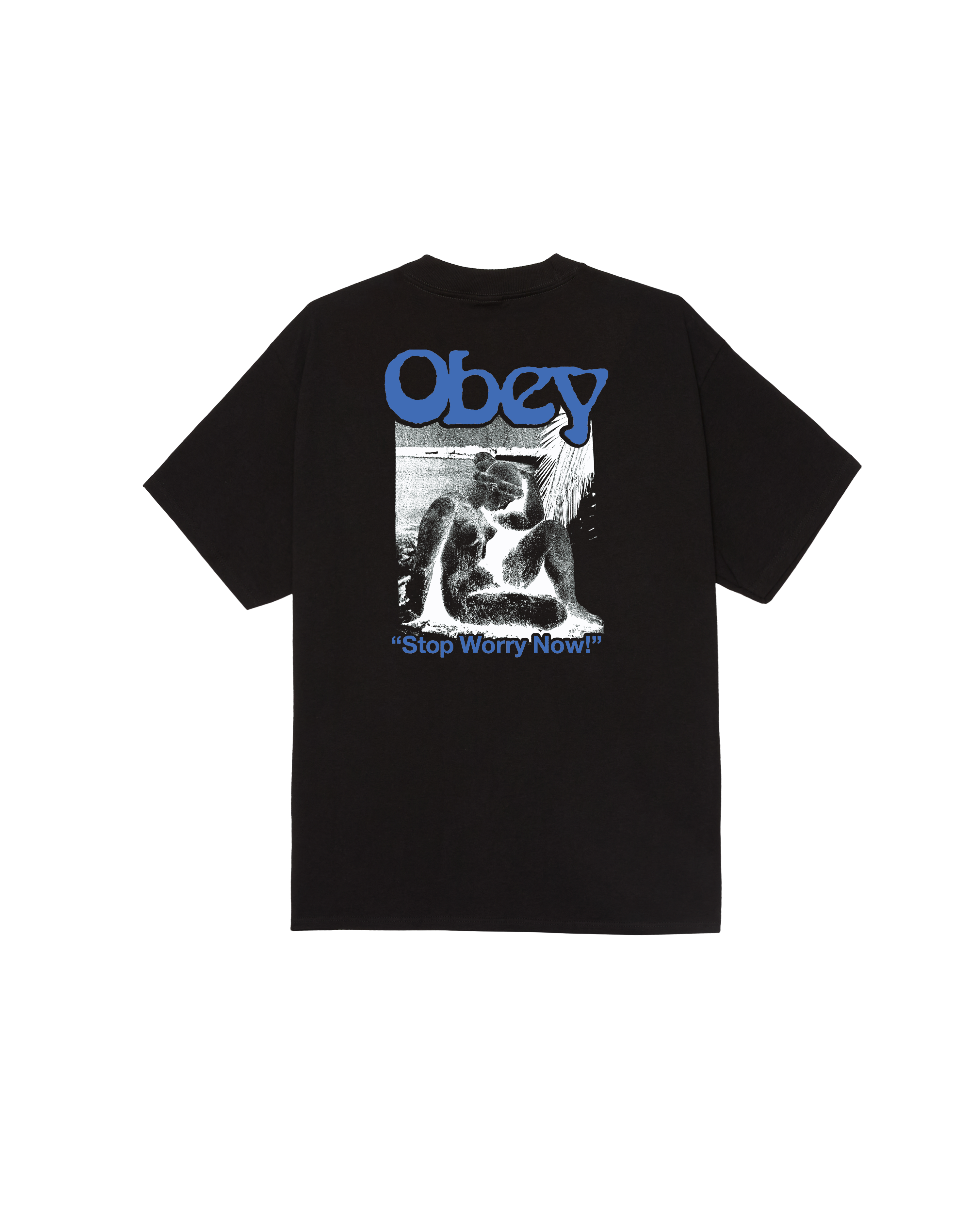 Tシャツ・カットソー OBEY SS25 (131080349 BLACK) STOP WORRY NOW CLASSIC T-SHIRT – OBEY CLOTHING EU