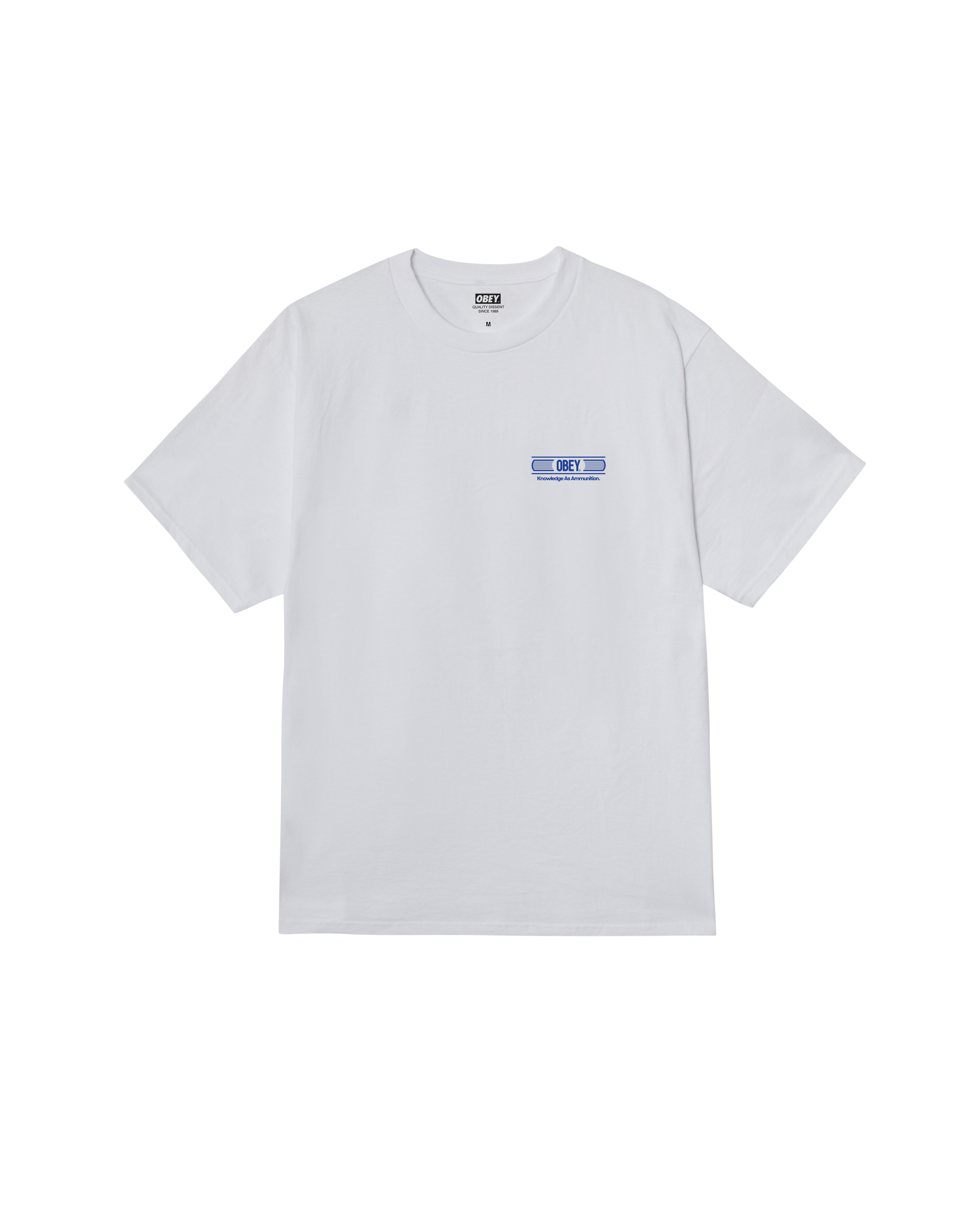 KNOWLEDGE AS AMMUNITION CLASSIC T-SHIRT (zoomed)