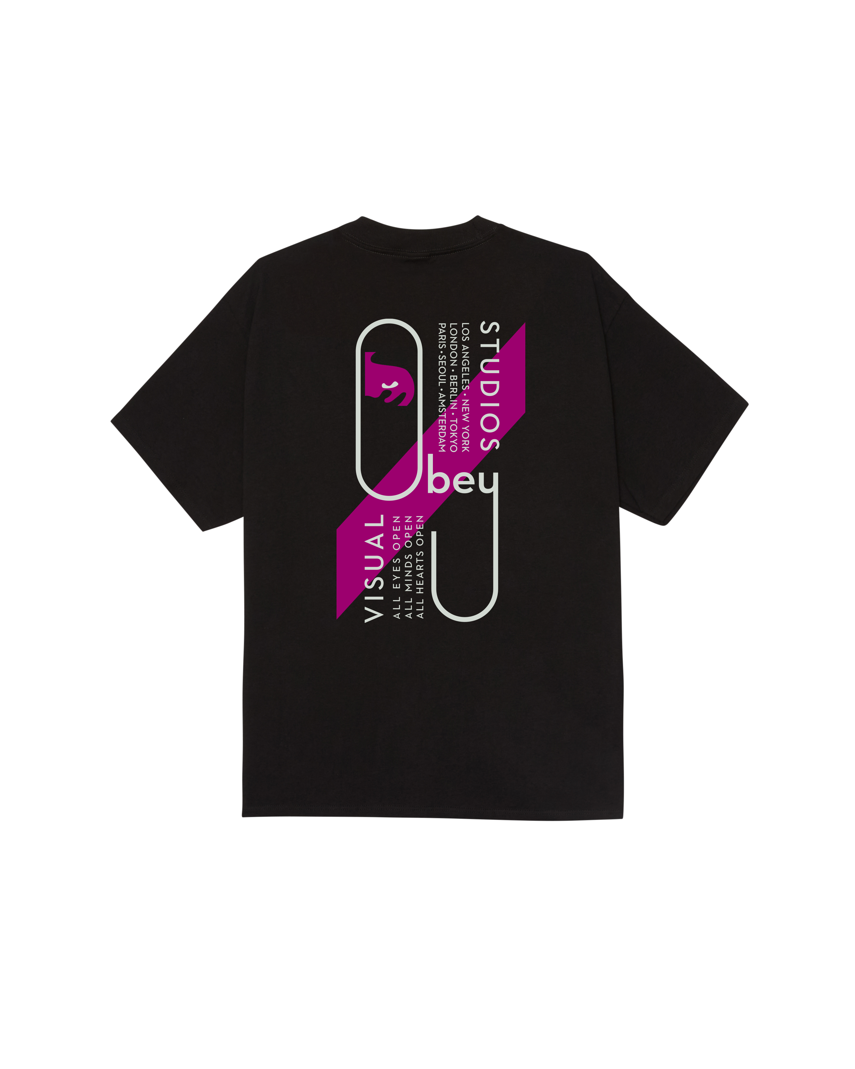 Tシャツ・カットソー Obey Bouquet Classic T-Shirt Black ART STUDIO FLOWERS CLASSIC T-SHIRT – OBEY CLOTHING EU