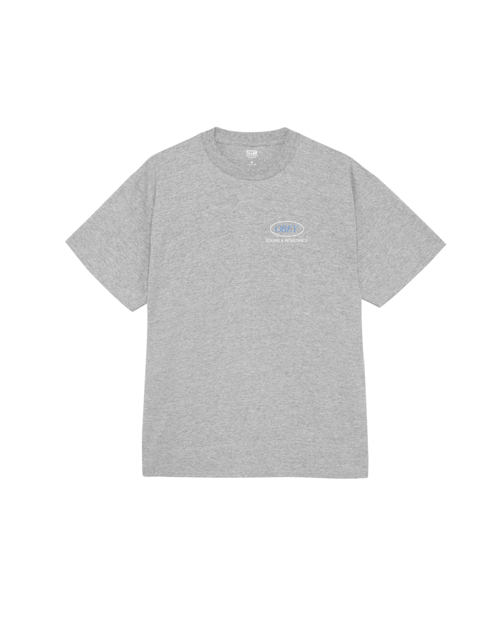 obey-sound-oval-classic-t-shirt-heather-grey - alternate view