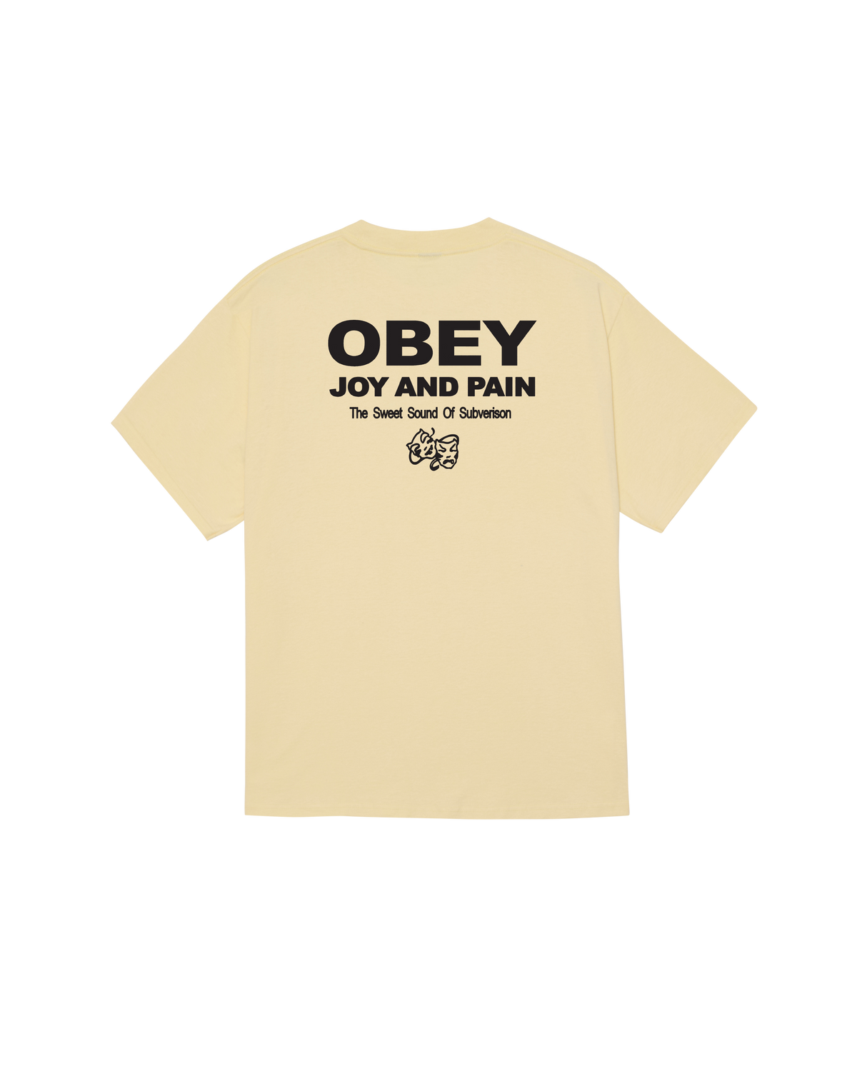 obey-joy-pain-classic-t-shirt-pale-yellow