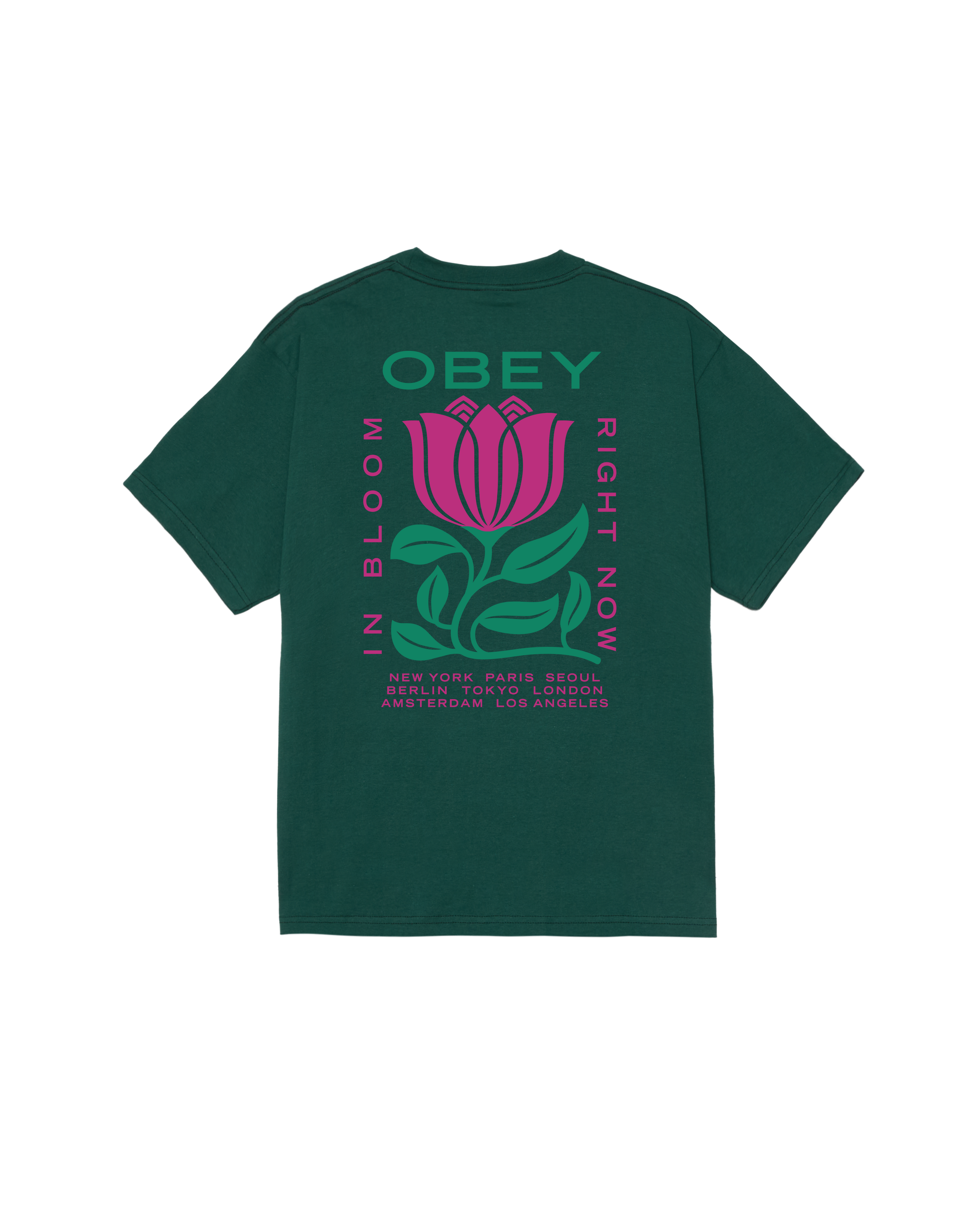 obey-in-bloom-classic-t-shirt-rainforest (zoomed)