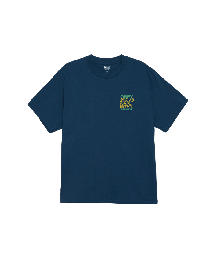 obey-grown-with-love-classic-t-shirt-harbor-blue - alternate view