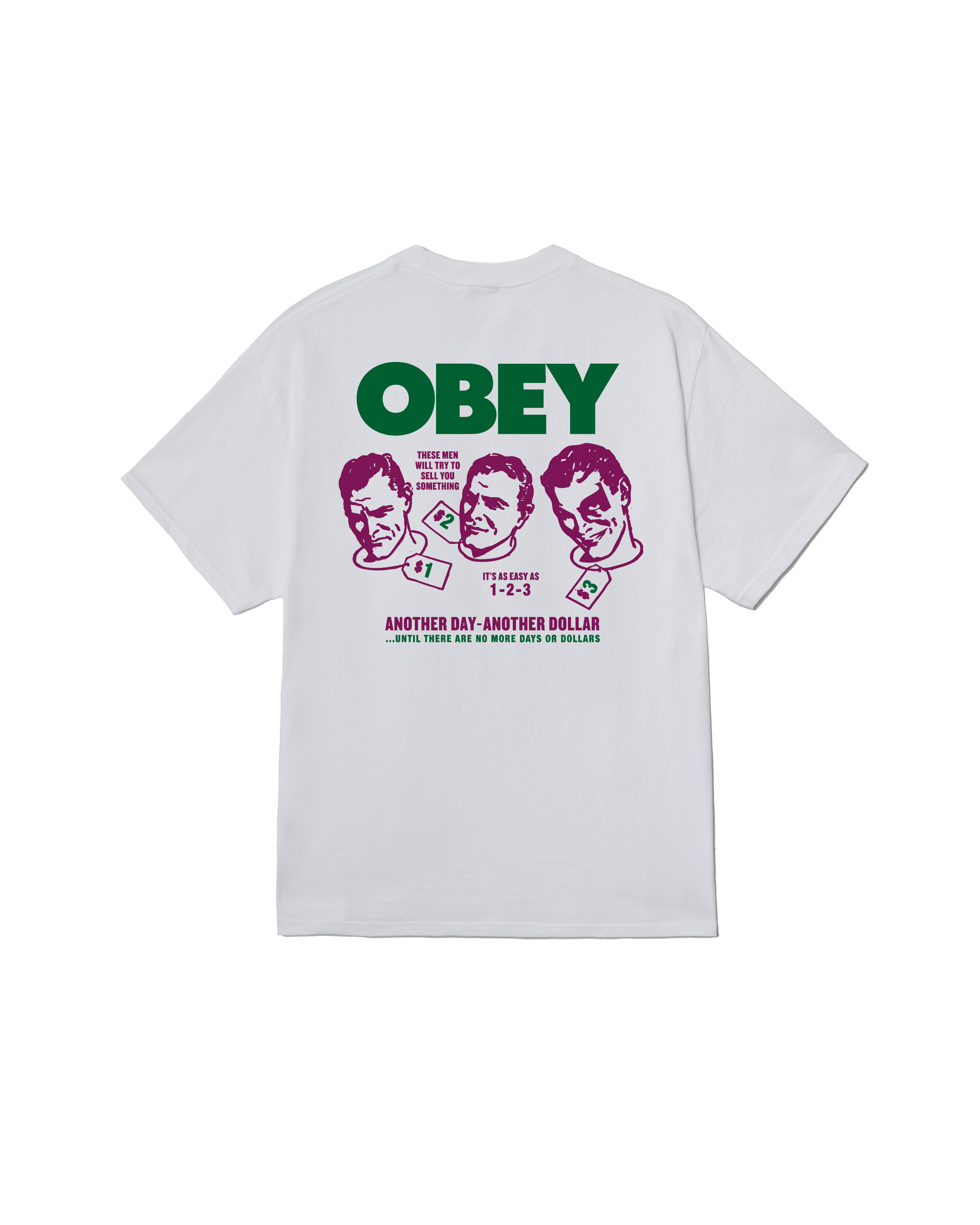 OBEY ANOTHER DOLLAR CLASSIC T-SHIRT – OBEY CLOTHING EU