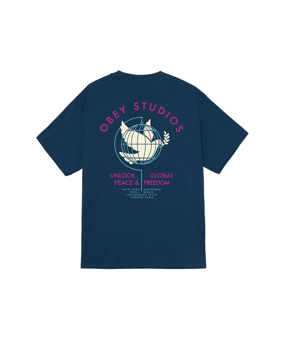 obey-unlock-peace-freedom-classic-t-shirt-harbor-blue