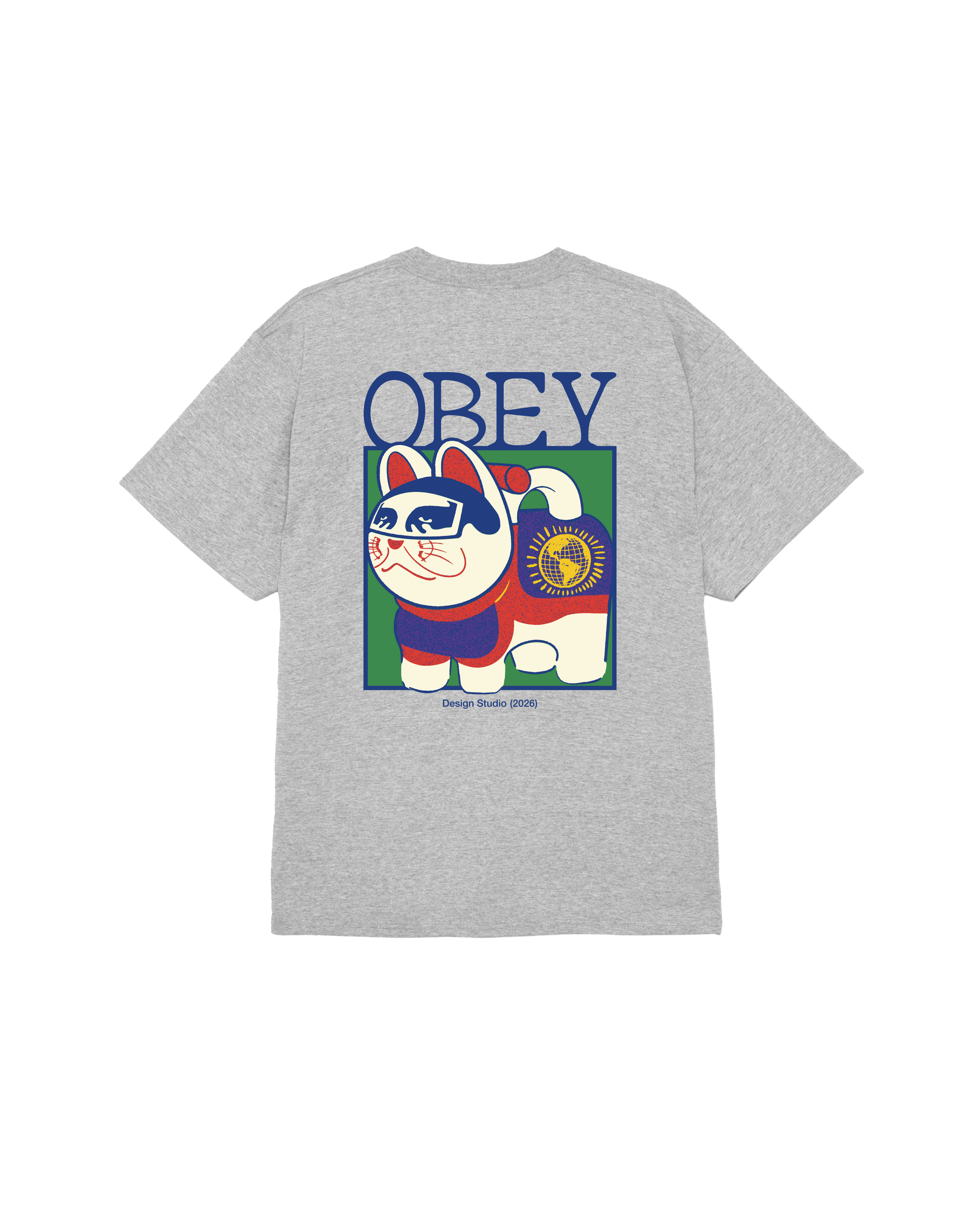 obey-lucky-cat-classic-t-shirt-heather-grey (zoomed)