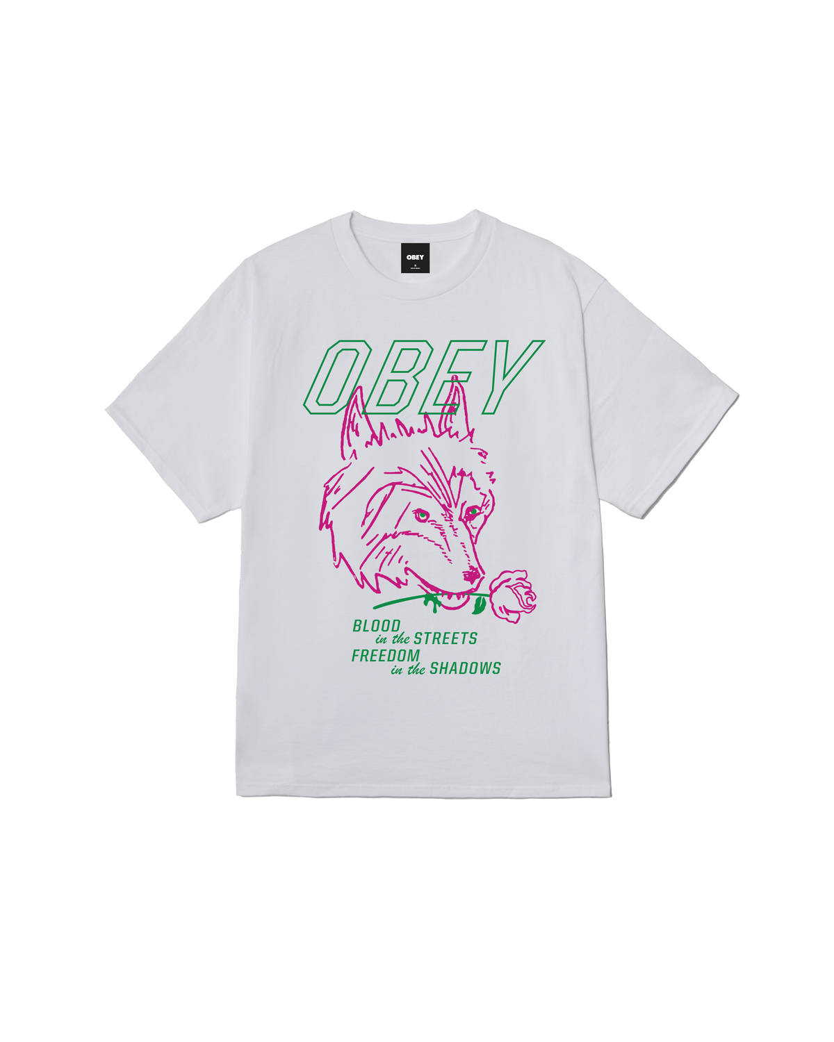 obey-wolf-in-the-shadows-classic-t-shirt-white (zoomed)